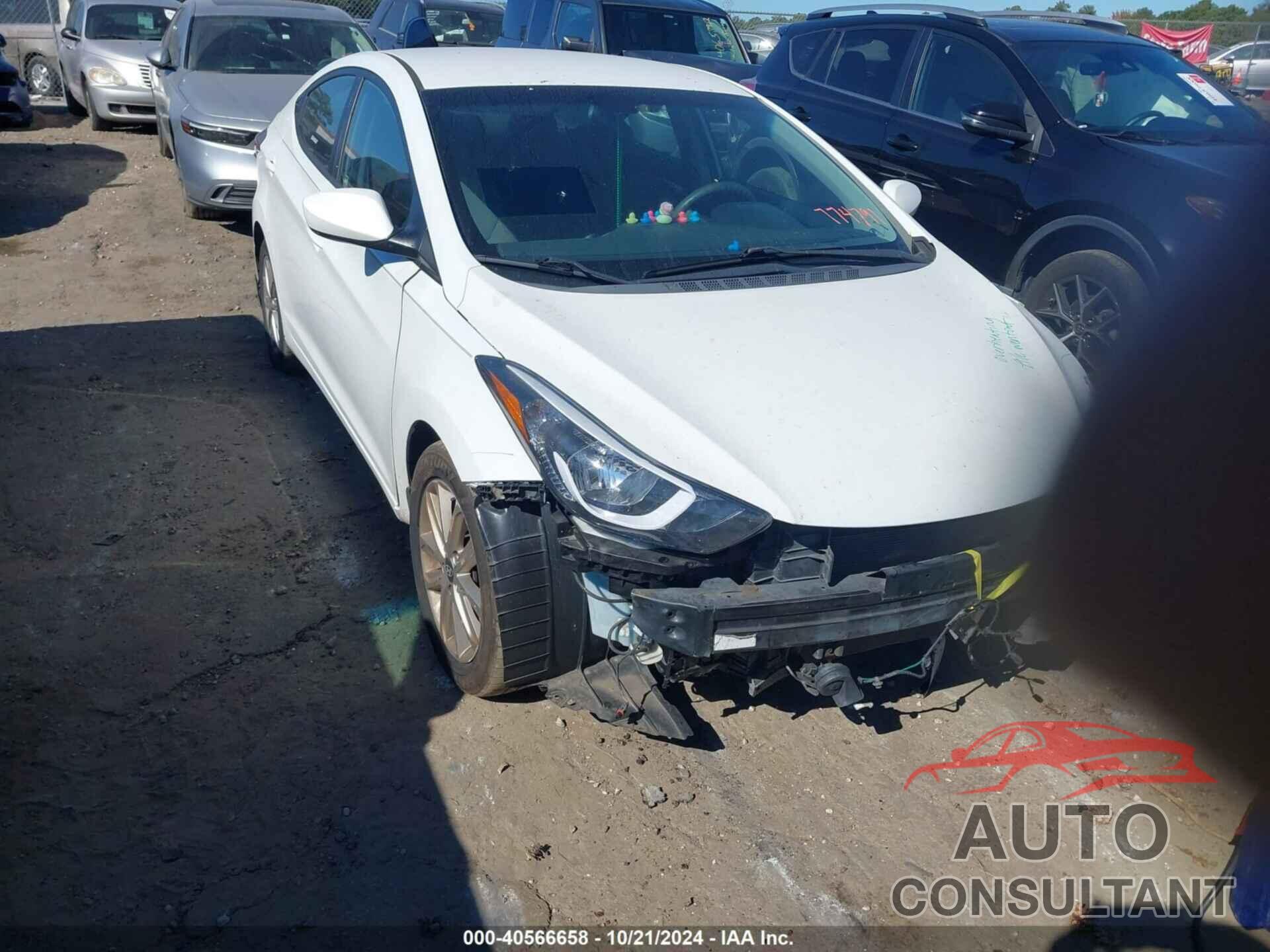 HYUNDAI ELANTRA 2016 - 5NPDH4AE0GH774791