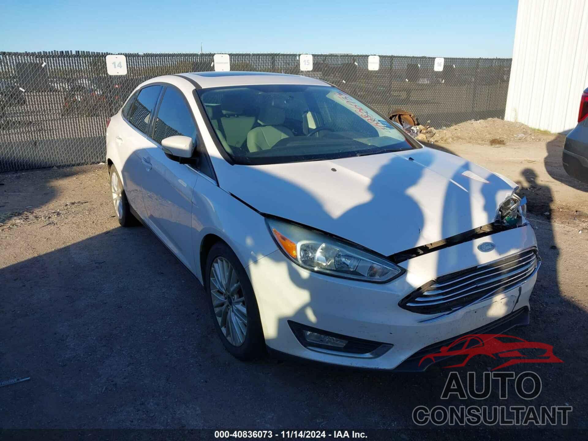 FORD FOCUS 2017 - 1FADP3J20HL272661