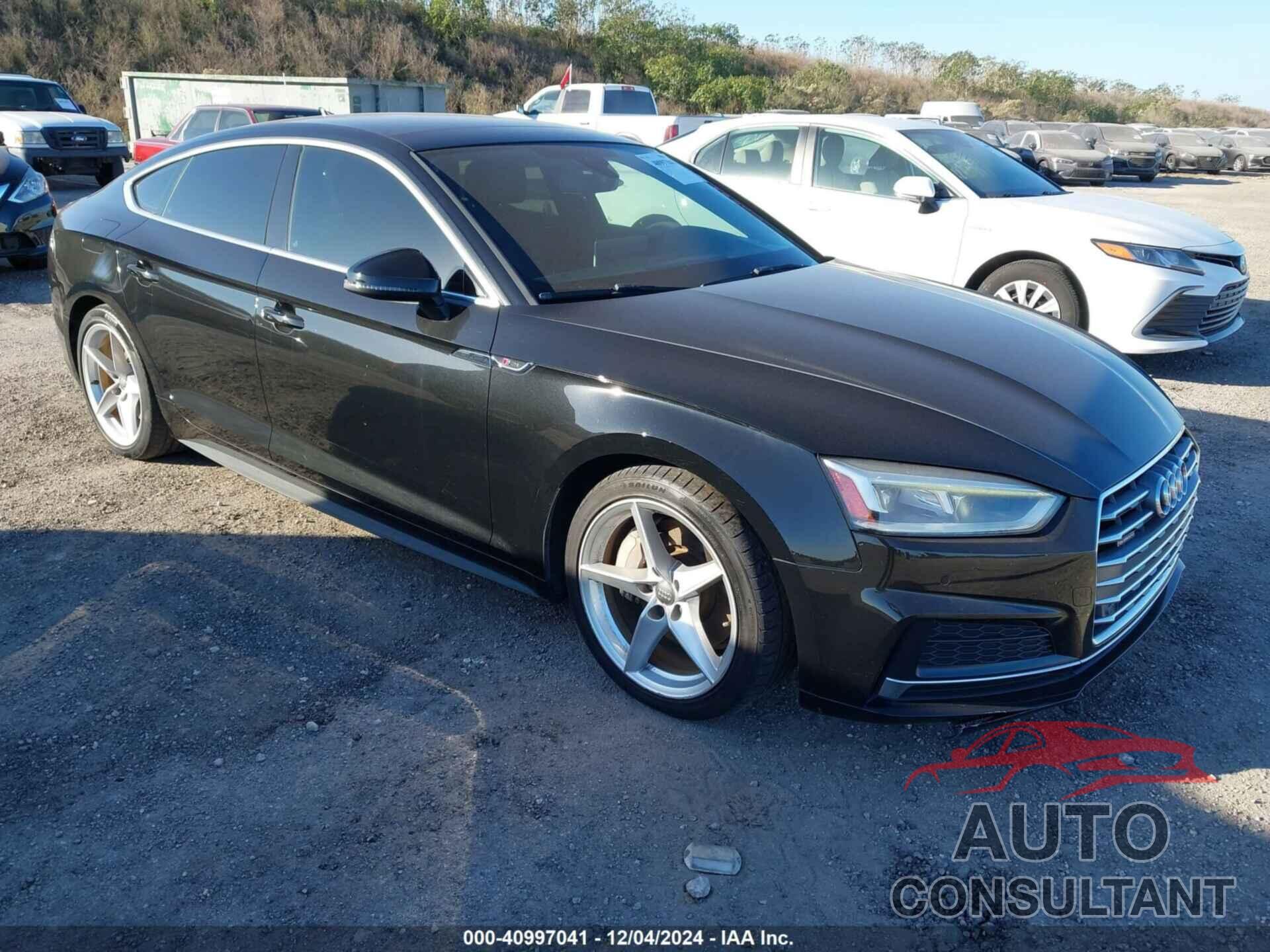 AUDI A5 2018 - WAUENCF56JA135990