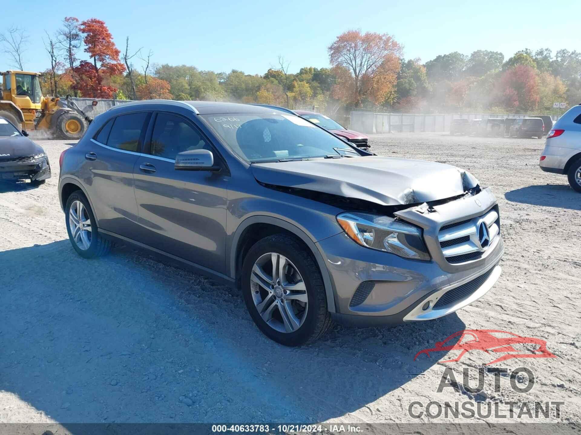 MERCEDES-BENZ GLA 250 2015 - WDCTG4GB9FJ076823