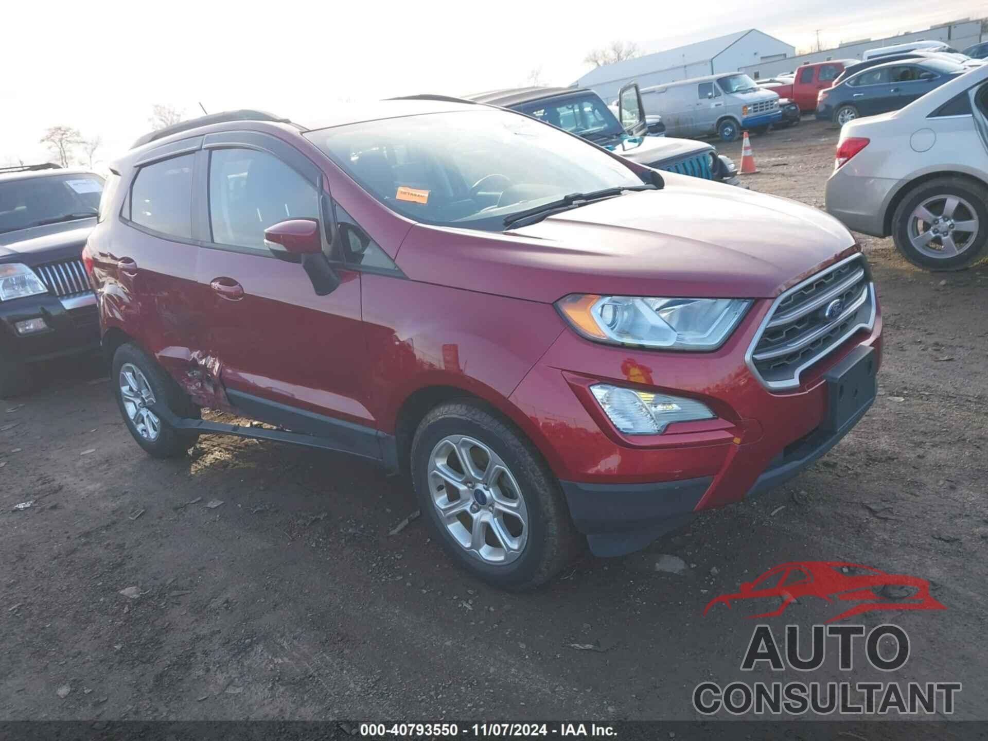 FORD ECOSPORT 2019 - MAJ3S2GE9KC305539