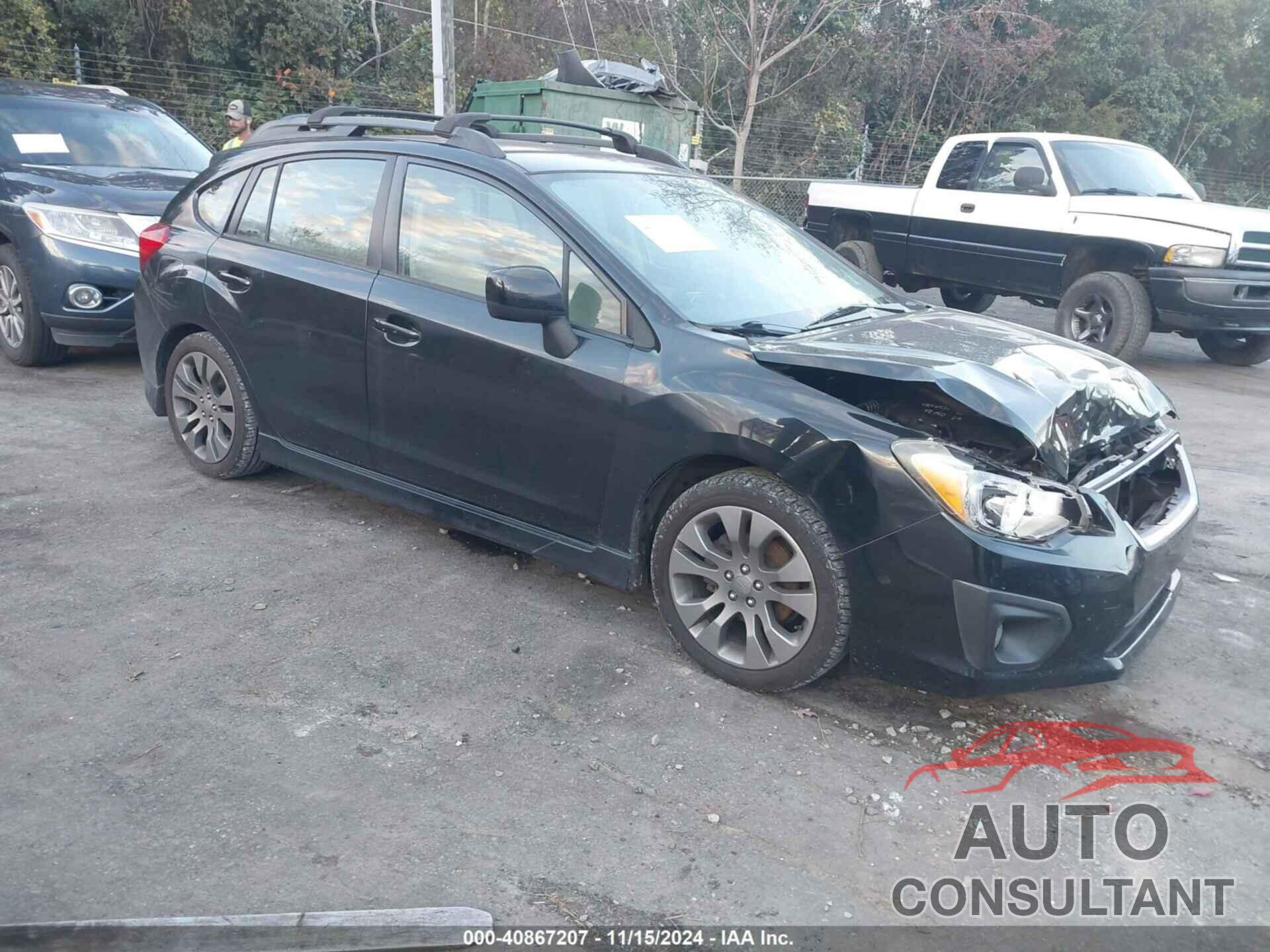 SUBARU IMPREZA 2012 - JF1GPAL62CH213043