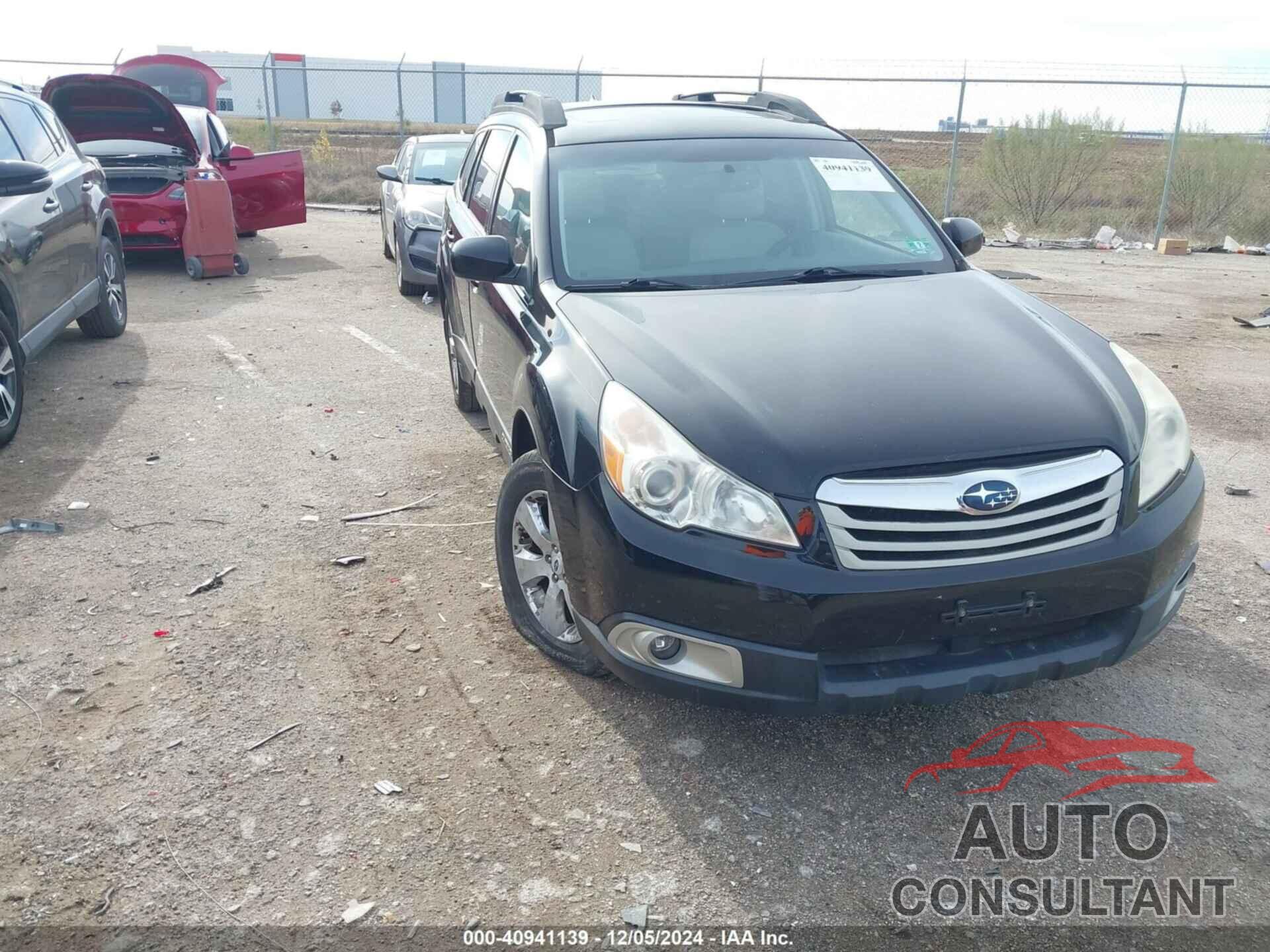 SUBARU OUTBACK 2012 - 4S4BRBKC5C3255985