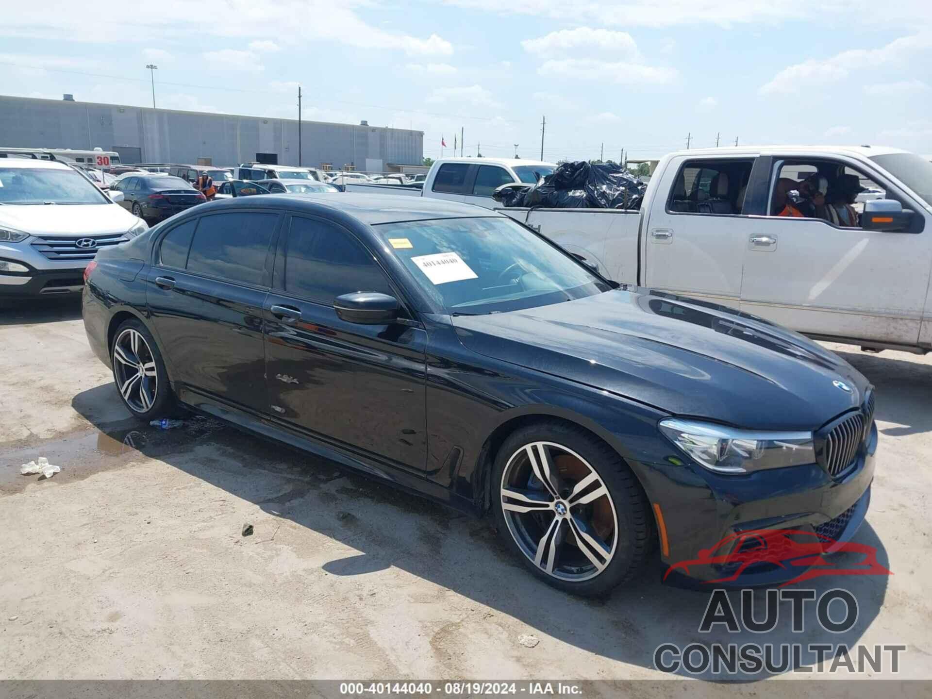 BMW 740I 2018 - WBA7E2C53JG742126