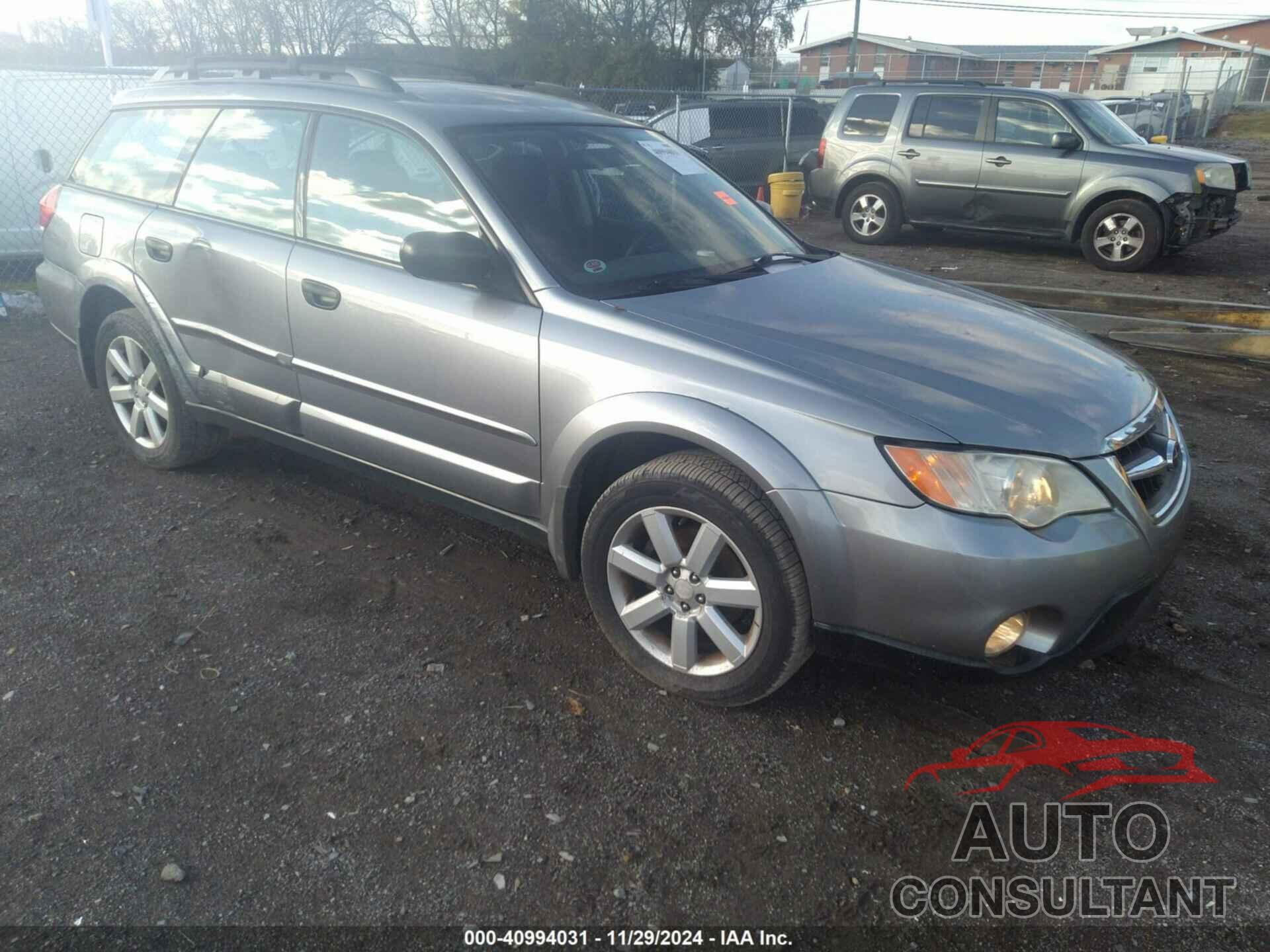 SUBARU OUTBACK 2009 - 4S4BP61C097313923
