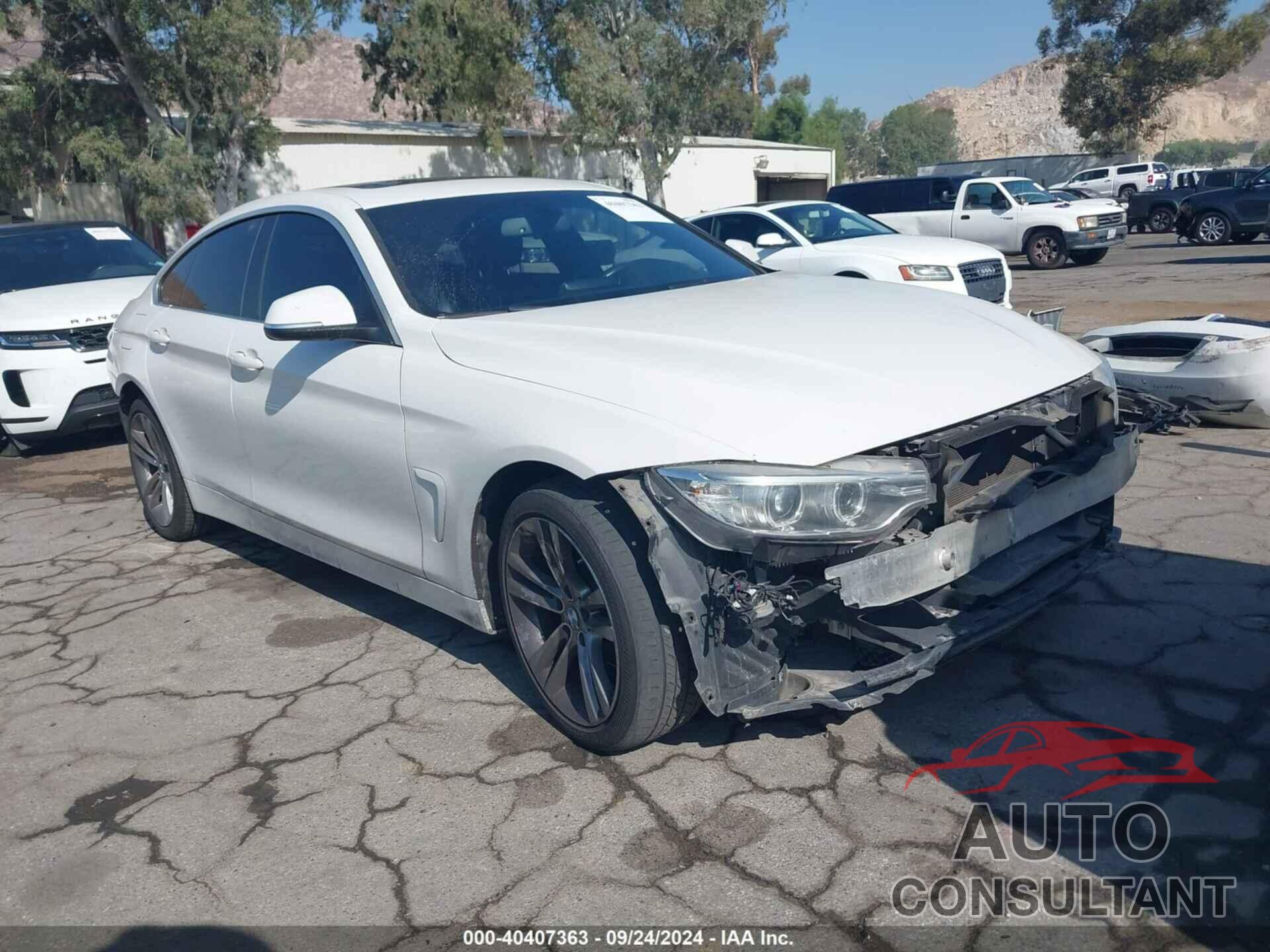 BMW 430I GRAN COUPE 2017 - WBA4F9C59HG440262