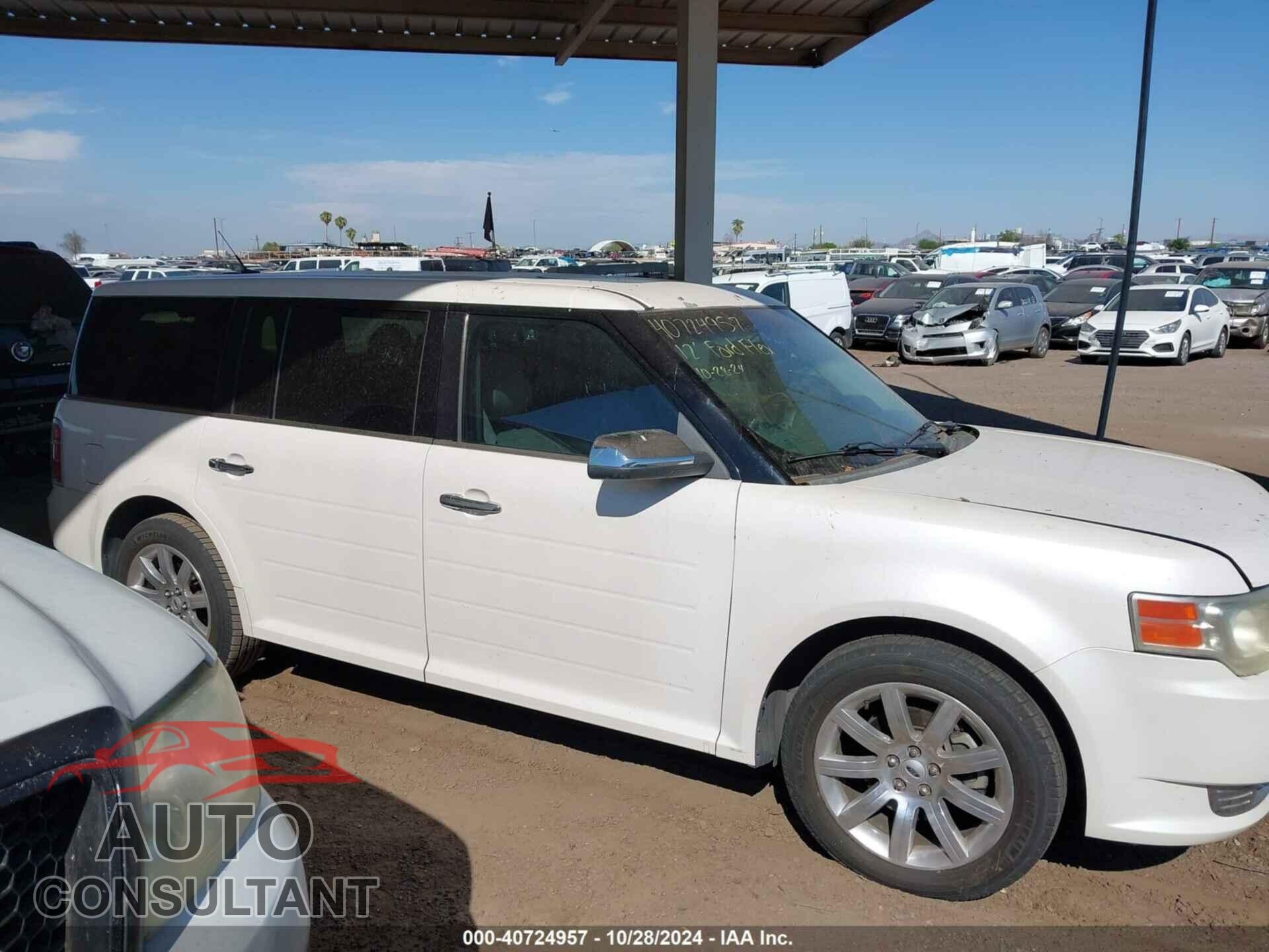 FORD FLEX 2012 - 2FMGK5DC6CBD05074