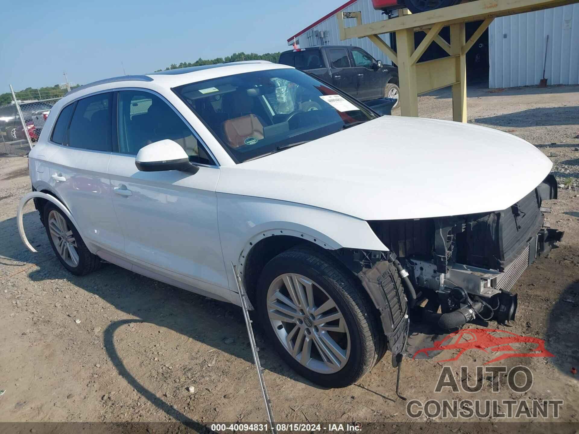 AUDI Q5 2019 - WA1BNAFY3K2028714