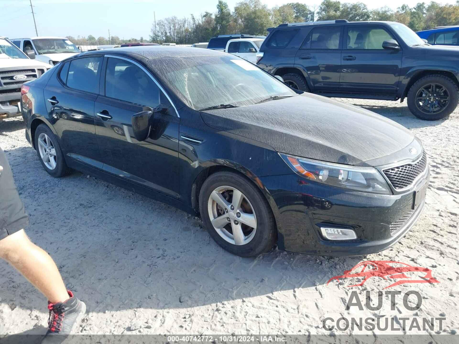 KIA OPTIMA 2015 - KNAGM4A72F5653573