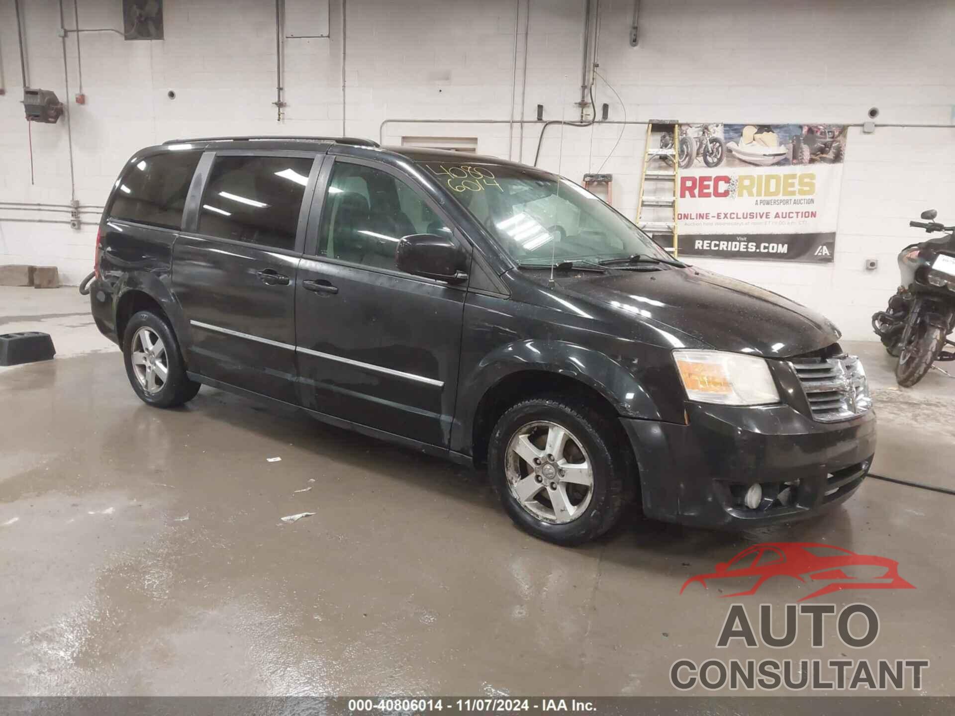 DODGE GRAND CARAVAN 2009 - 2D8HN54189R611872