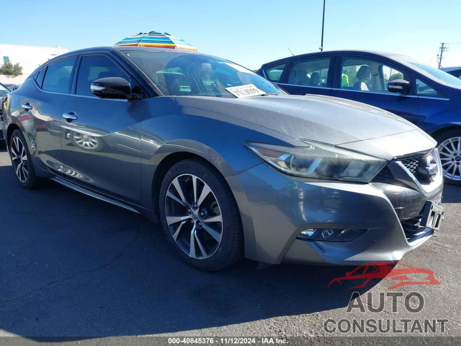 NISSAN MAXIMA 2016 - 1N4AA6AP0GC905112