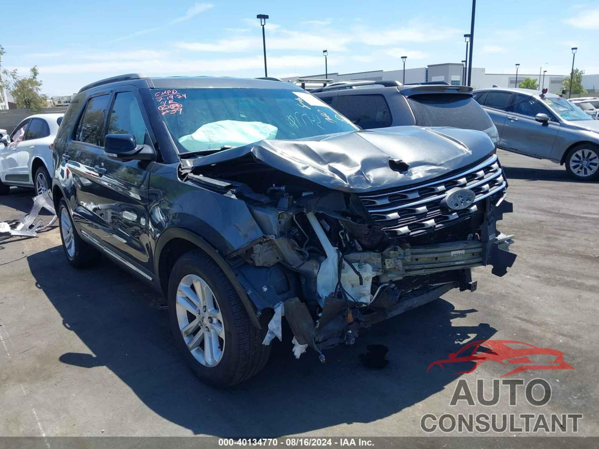 FORD EXPLORER 2017 - 1FM5K7D85HGB07049