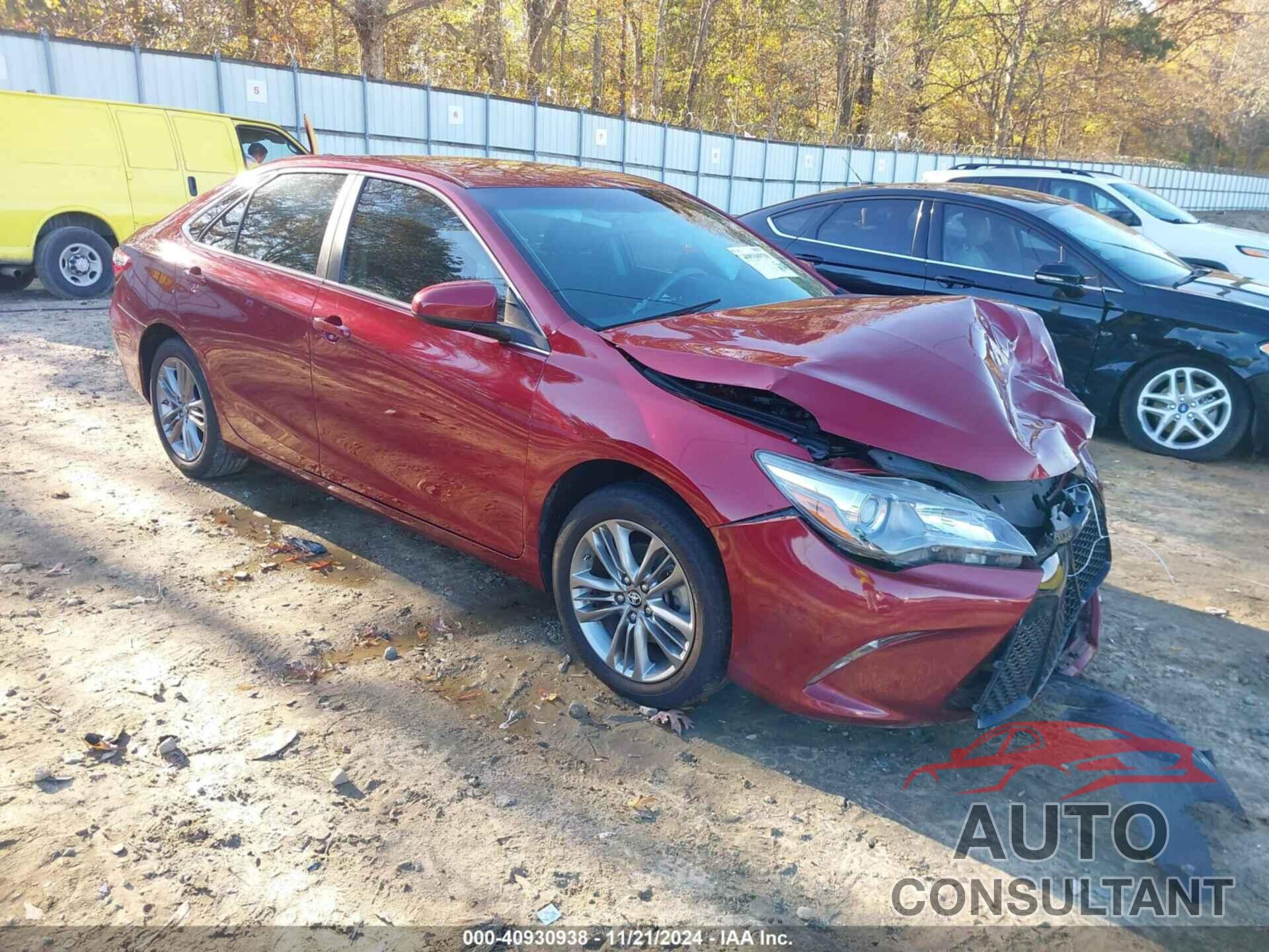 TOYOTA CAMRY 2017 - 4T1BF1FK4HU680250