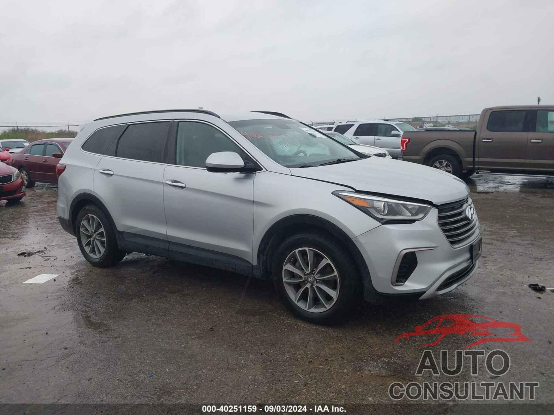 HYUNDAI SANTA FE 2017 - KM8SM4HF8HU165596