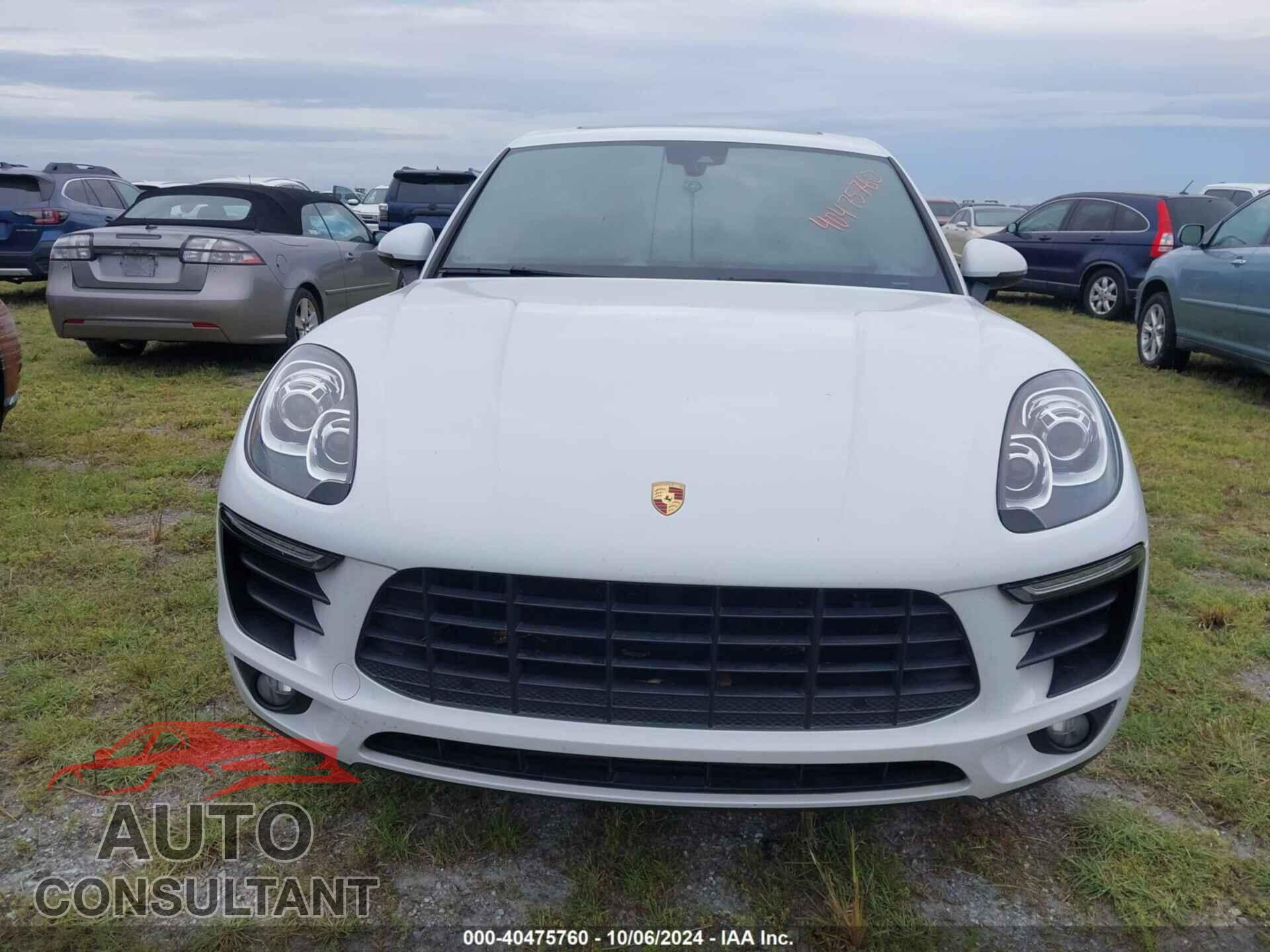 PORSCHE MACAN 2017 - WP1AA2A57HLB04808