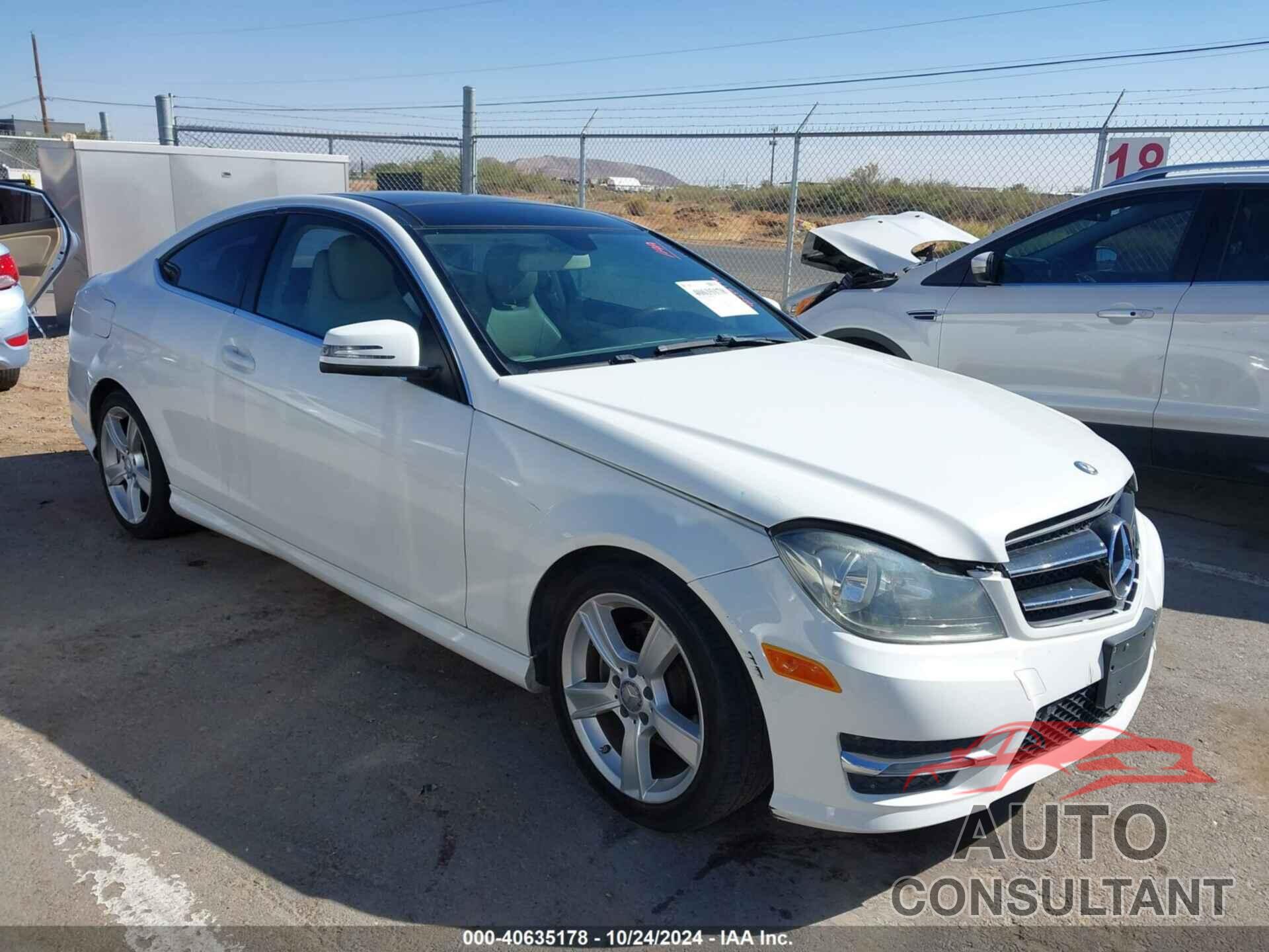 MERCEDES-BENZ C 250 2014 - WDDGJ4HB6EG261730
