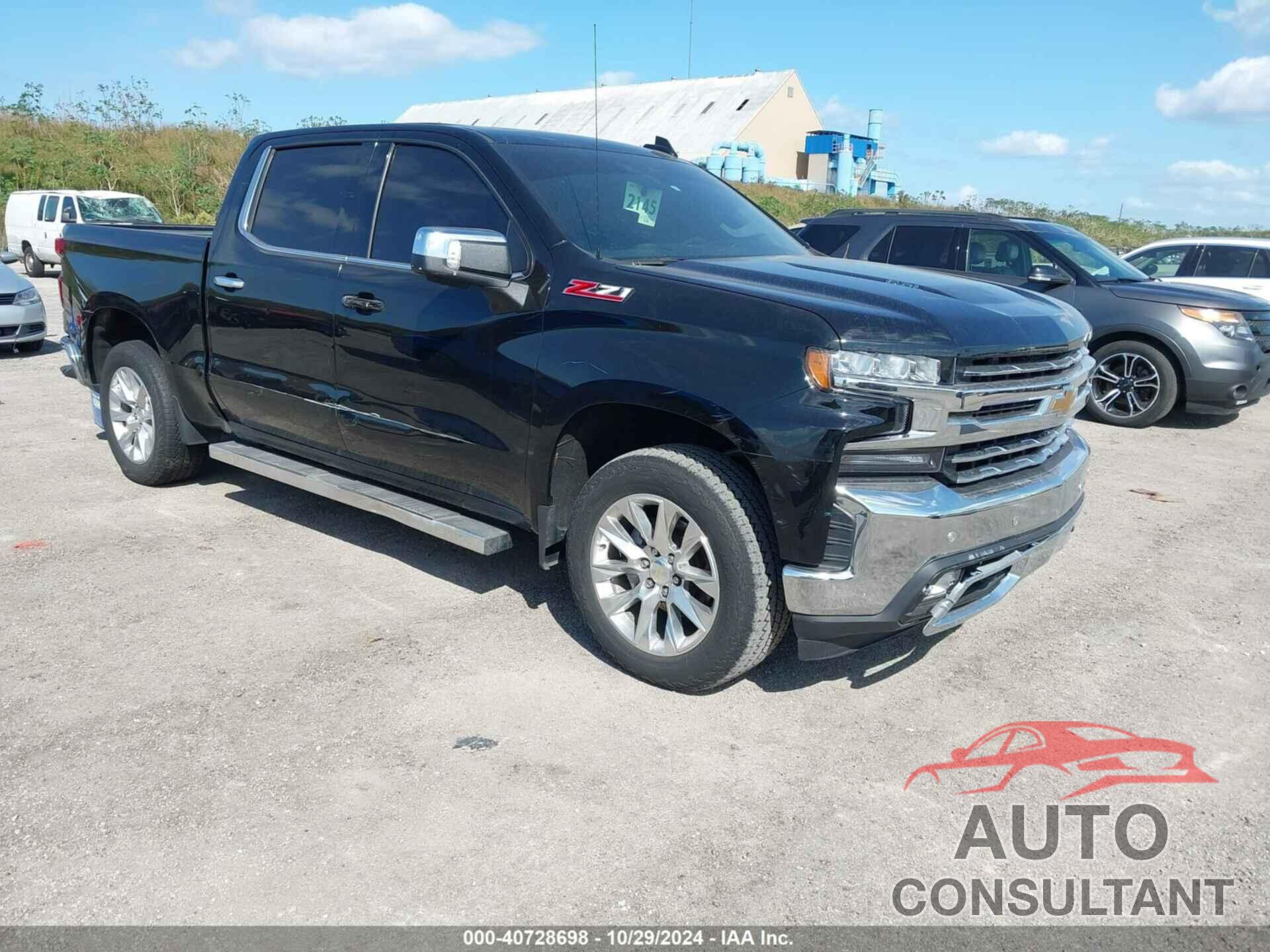 CHEVROLET SILVERADO 1500 2020 - 3GCUYGEL3LG109333