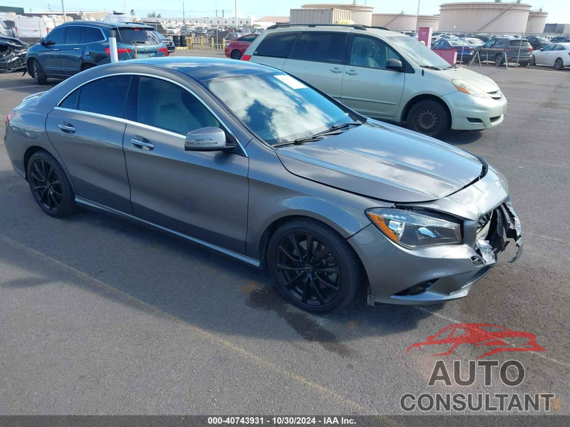 MERCEDES-BENZ CLA 250 2015 - WDDSJ4EB0FN243798