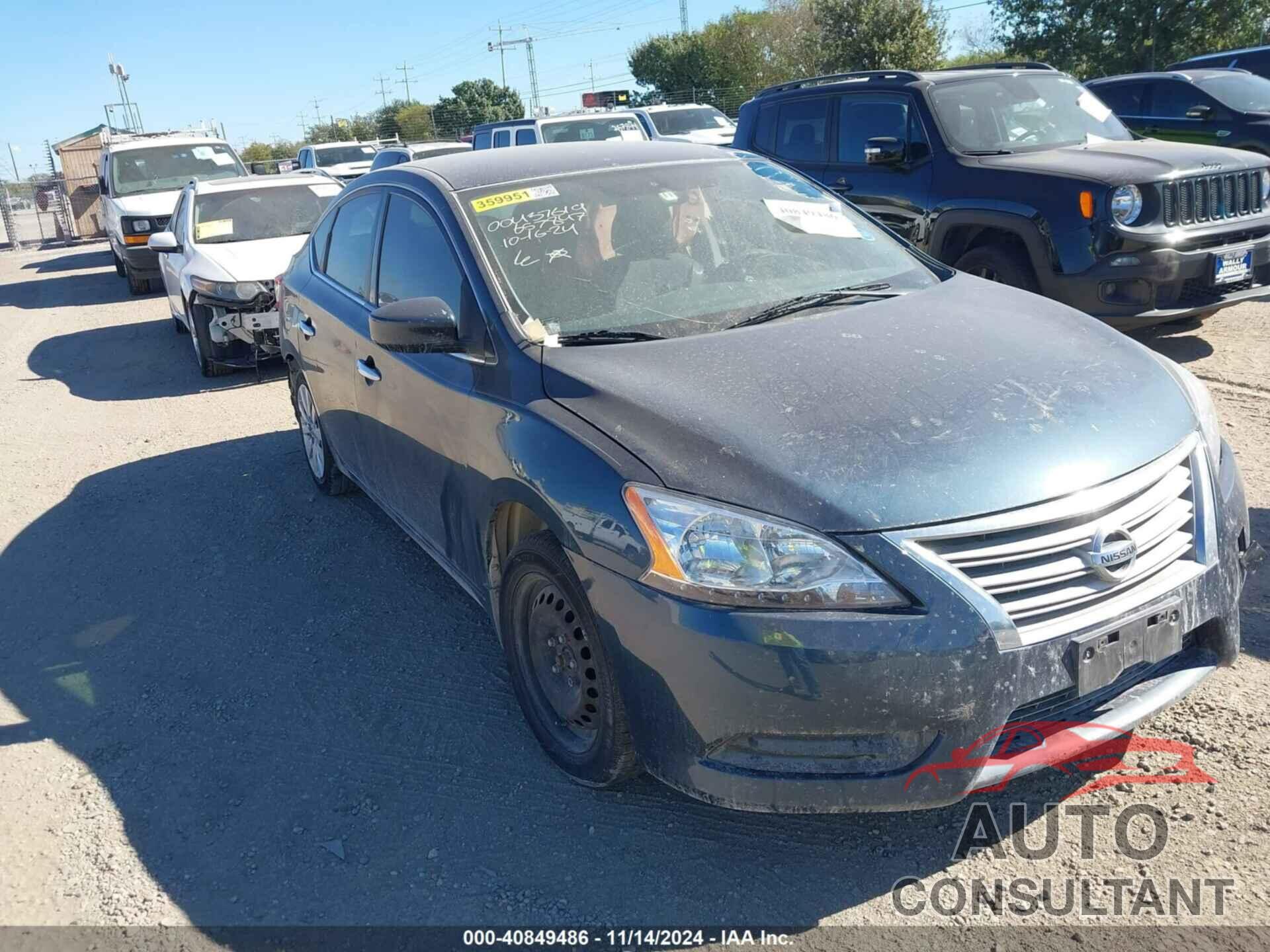 NISSAN SENTRA 2015 - 3N1AB7AP7FL657847