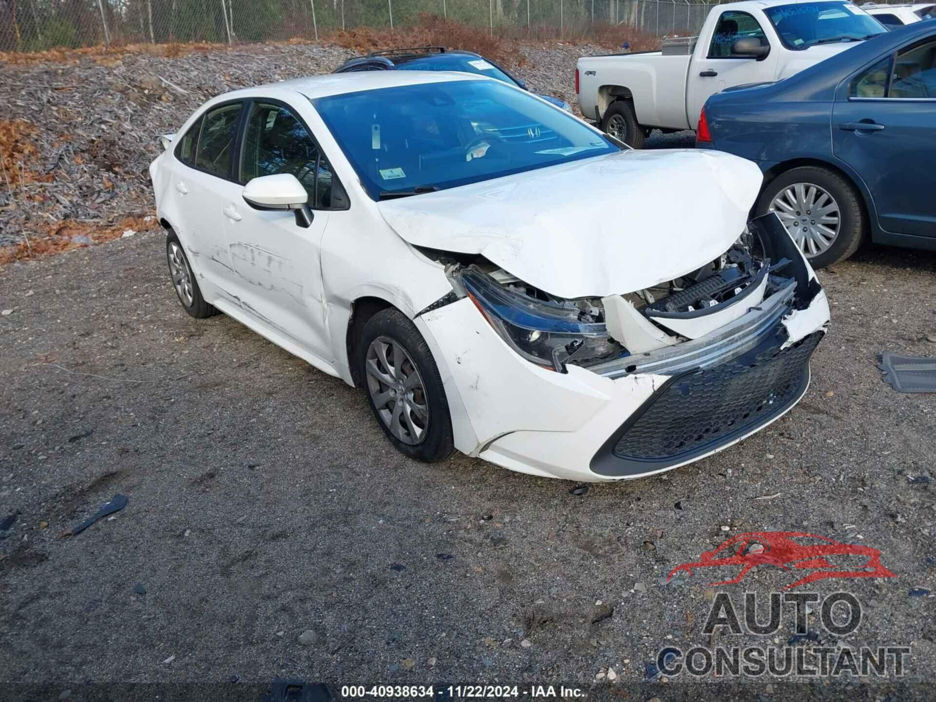 TOYOTA COROLLA 2020 - JTDEPRAE3LJ028342