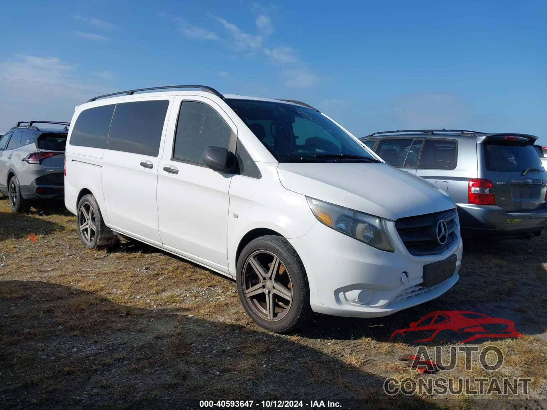 MERCEDES-BENZ METRIS 2016 - WD4PG2EE6G3095107