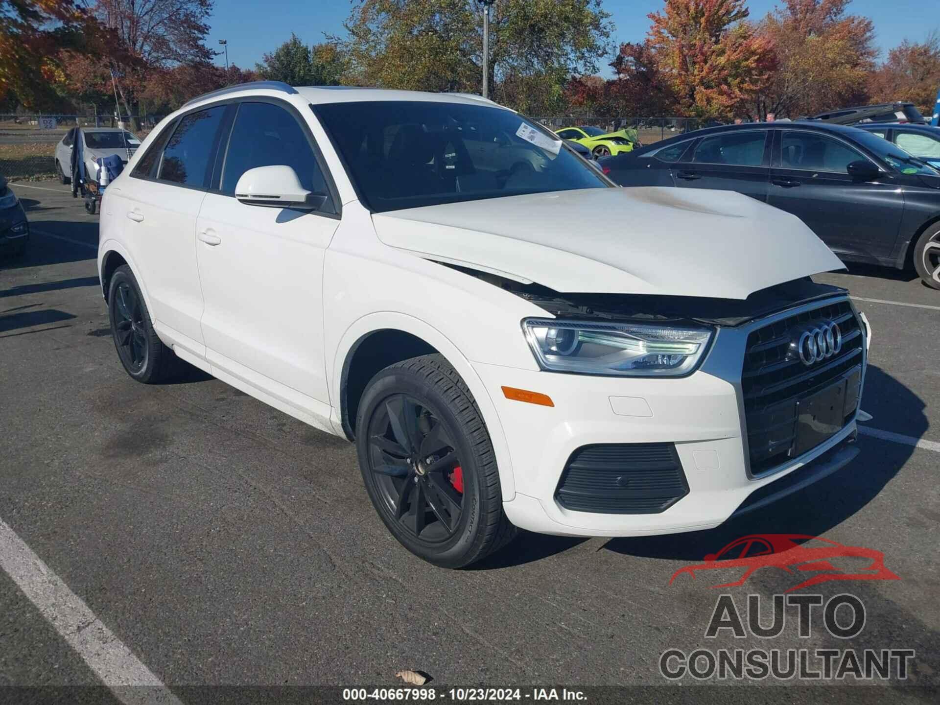 AUDI Q3 2017 - WA1ECCFS0HR010603