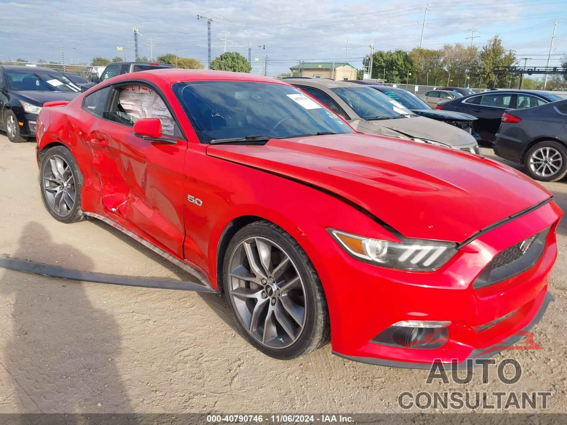 FORD MUSTANG 2016 - 1FA6P8CF3G5275501