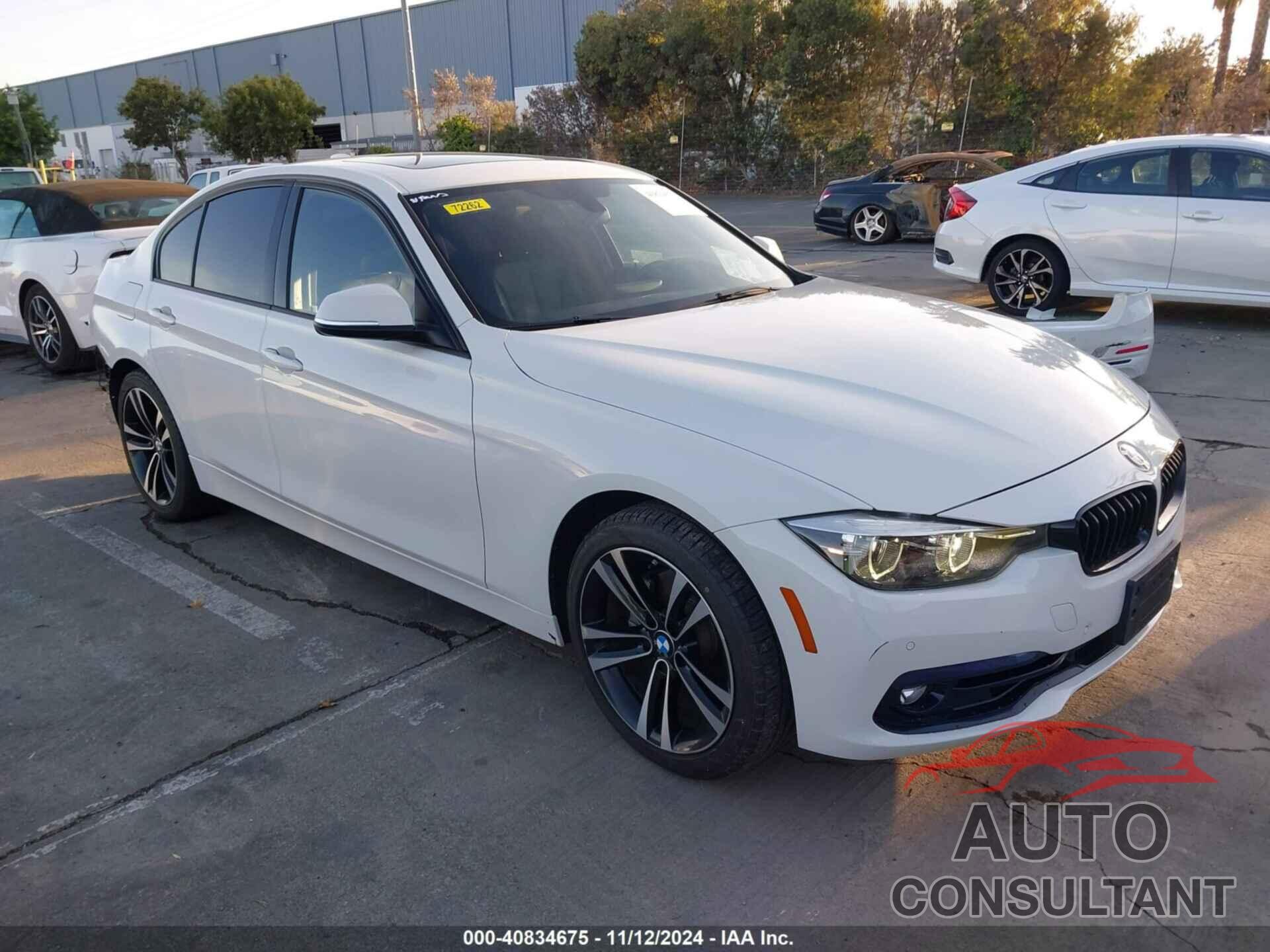 BMW 330I 2018 - WBA8B9C50JEE81641