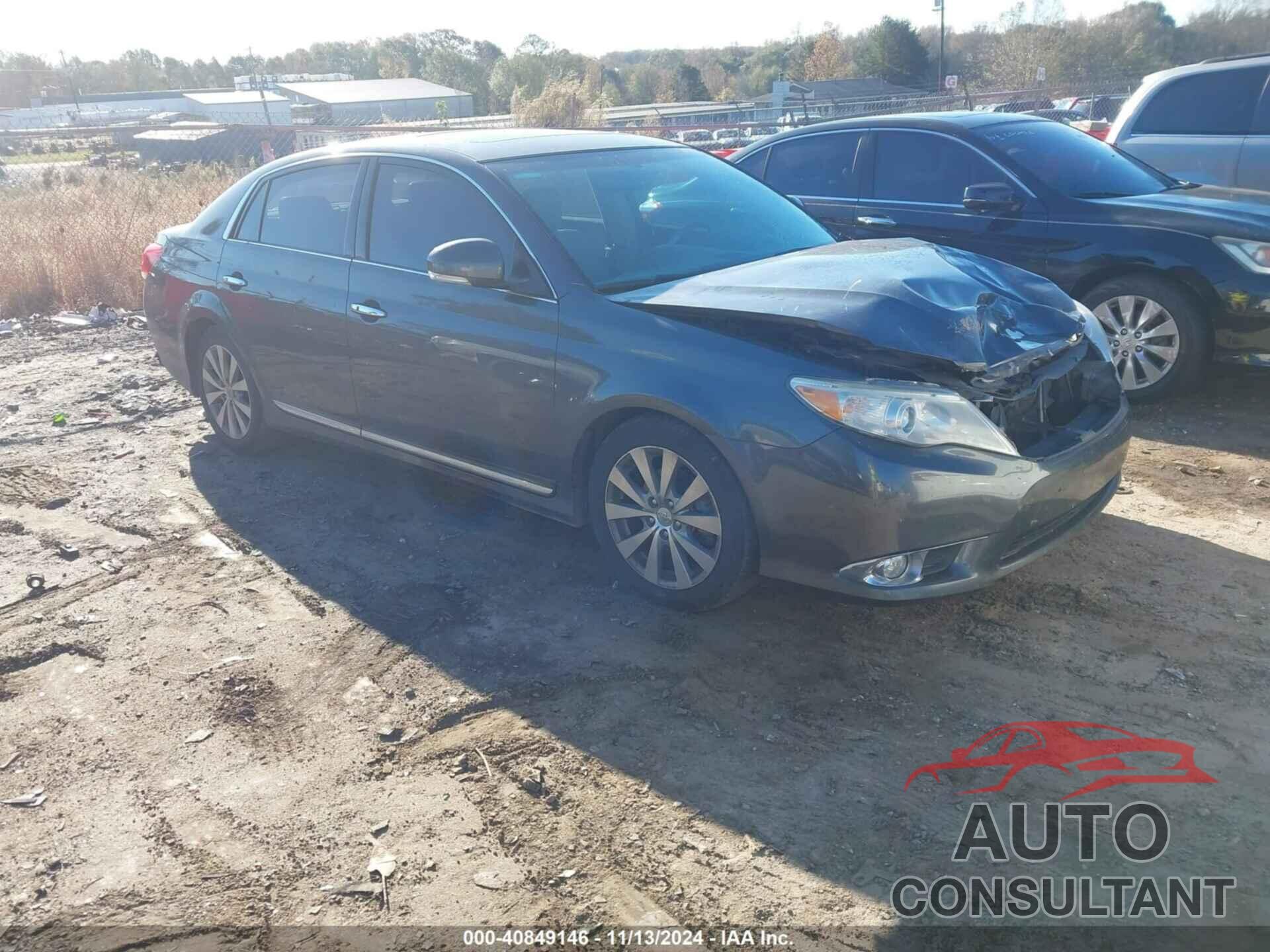 TOYOTA AVALON 2011 - 4T1BK3DB9BU398560