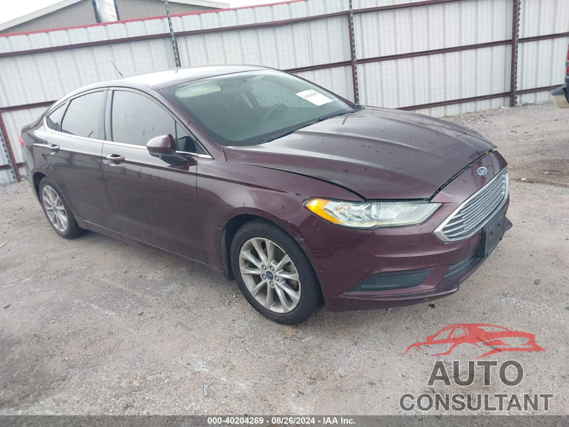 FORD FUSION 2017 - 3FA6P0HD3HR274257