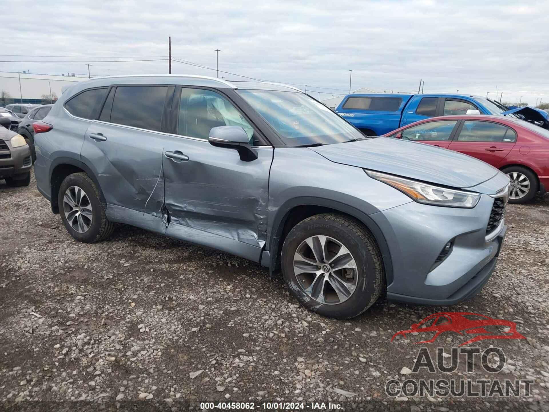 TOYOTA HIGHLANDER 2020 - 5TDHZRBH9LS053426