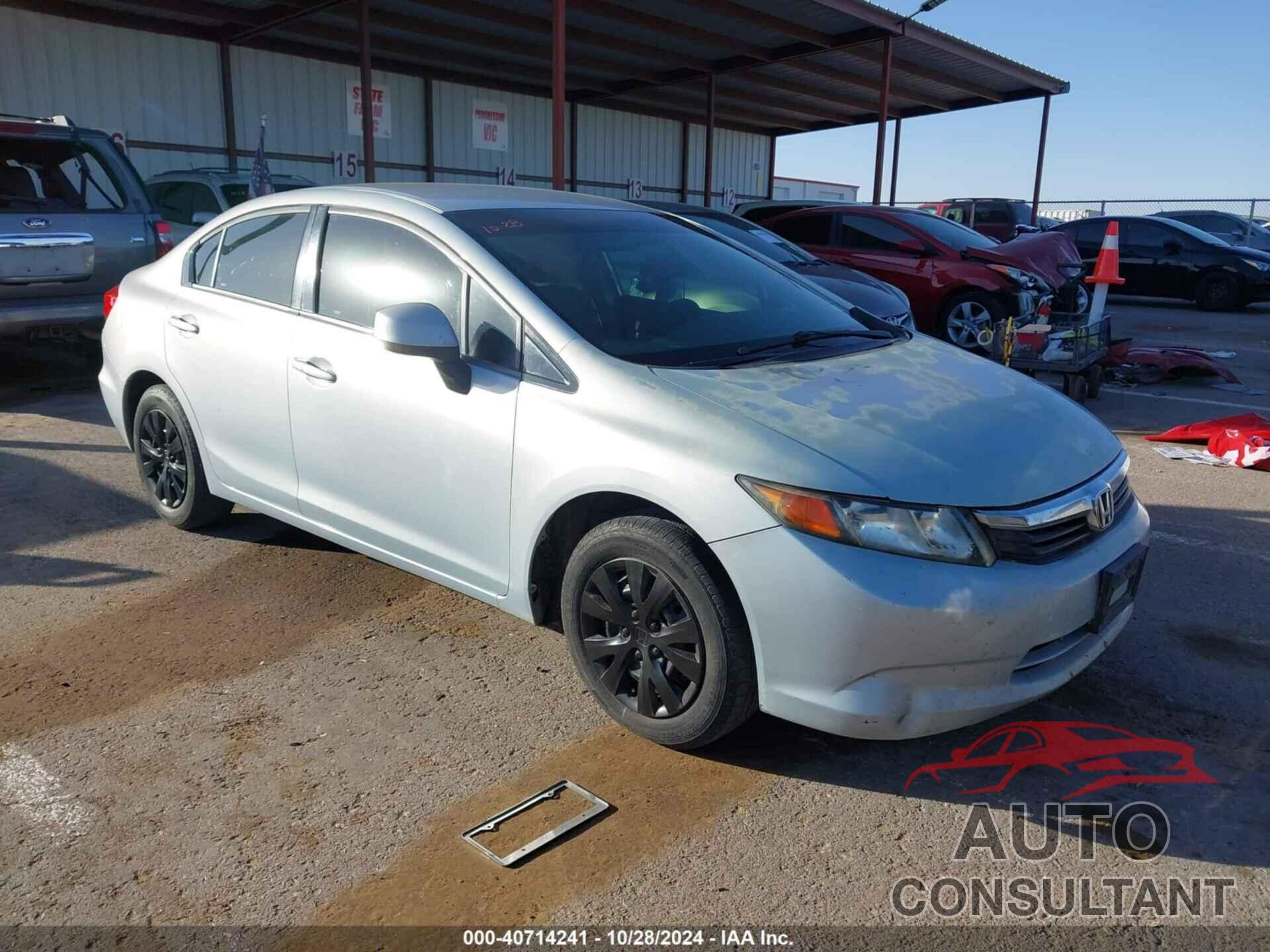 HONDA CIVIC 2012 - 2HGFB2F50CH552599