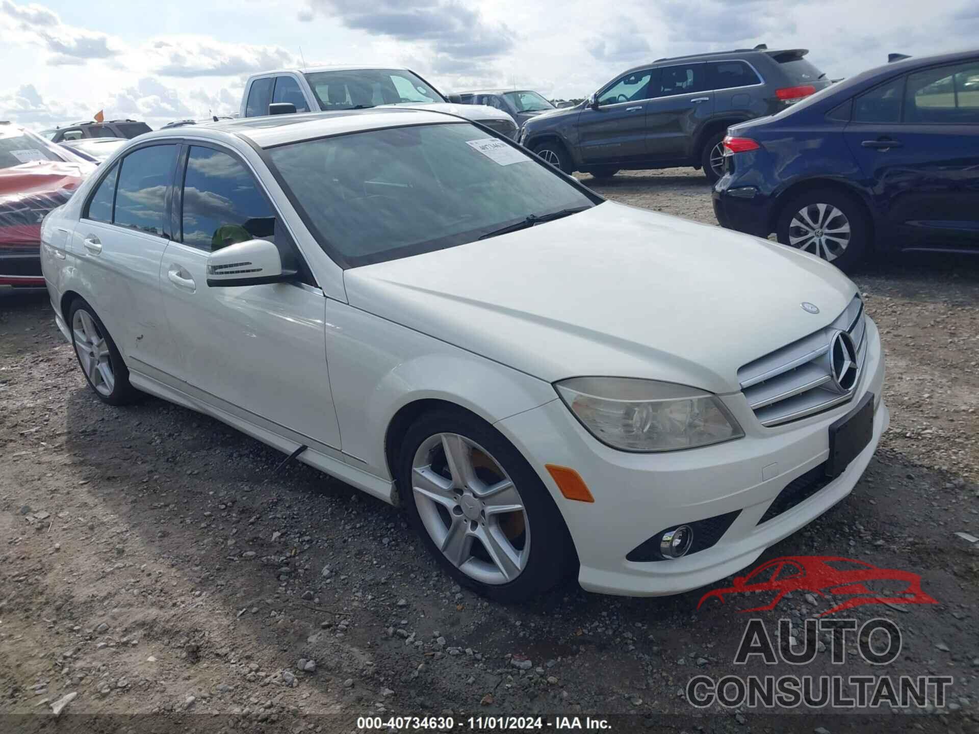 MERCEDES-BENZ C 300 2010 - WDDGF8BB8AF459078