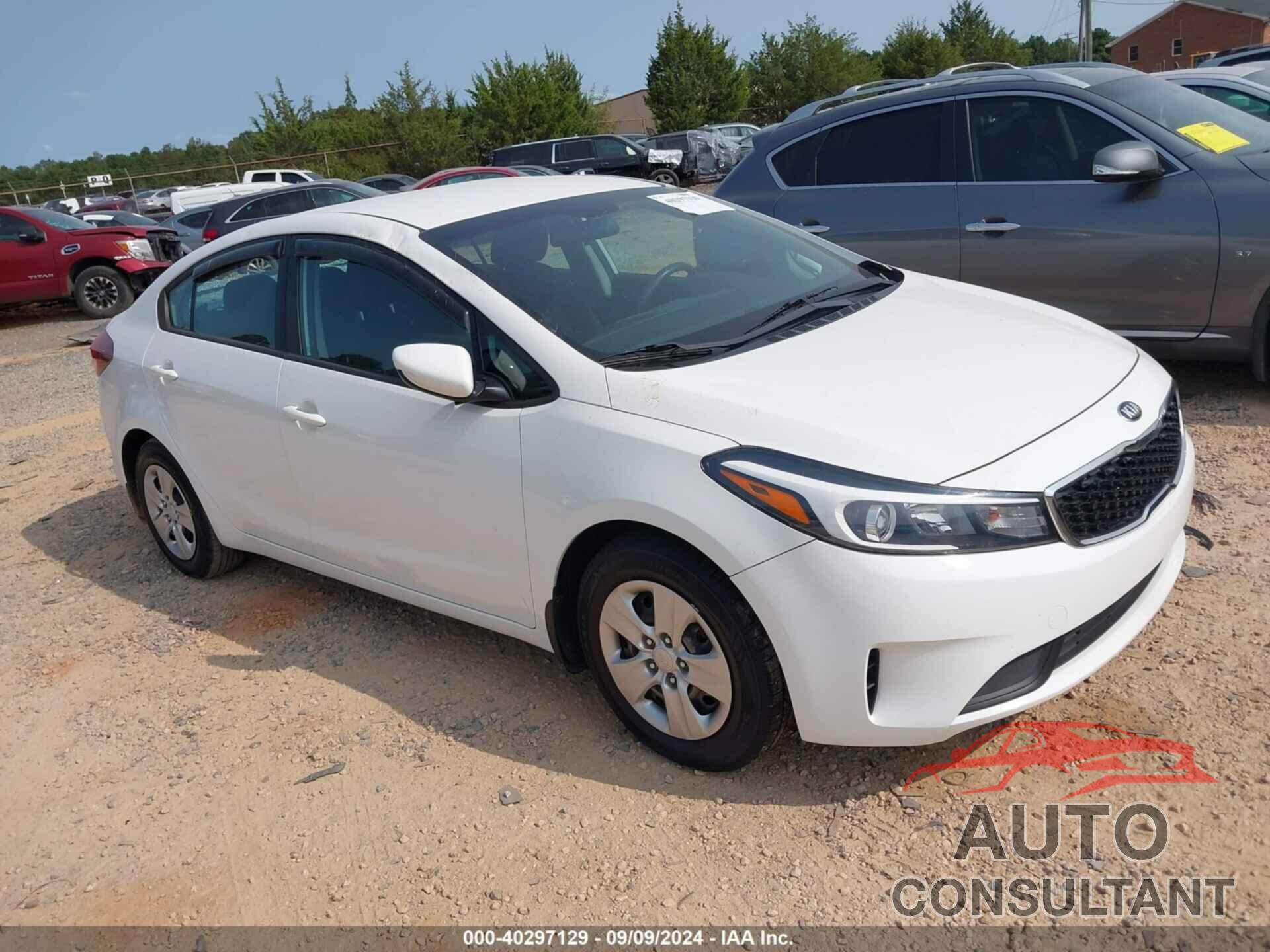 KIA FORTE 2018 - 3KPFK4A78JE242115