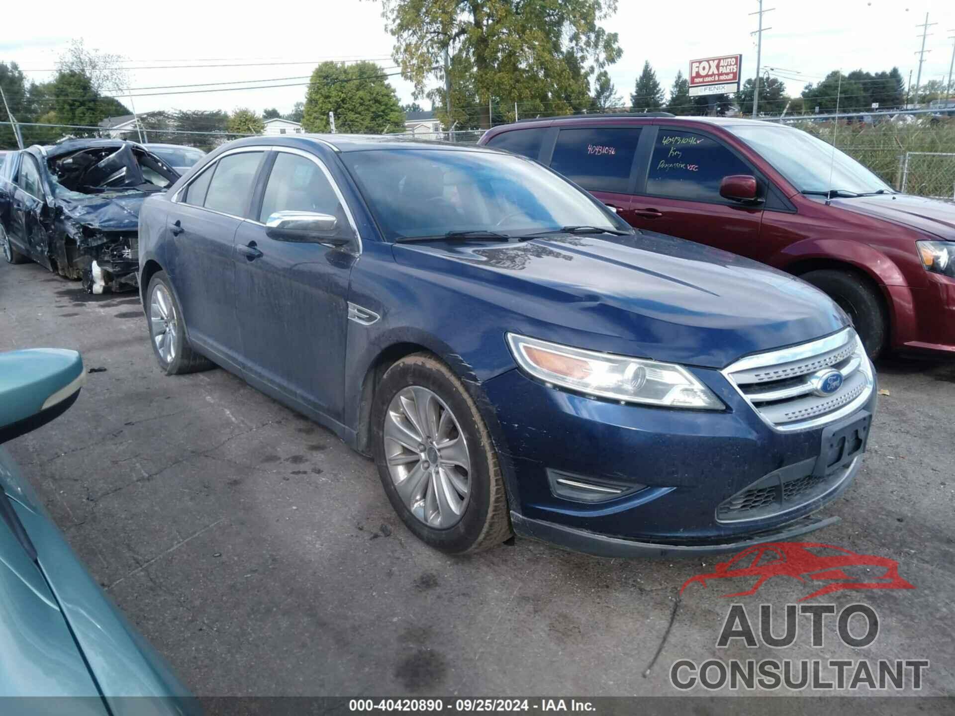 FORD TAURUS 2011 - 1FAHP2JW9BG166353