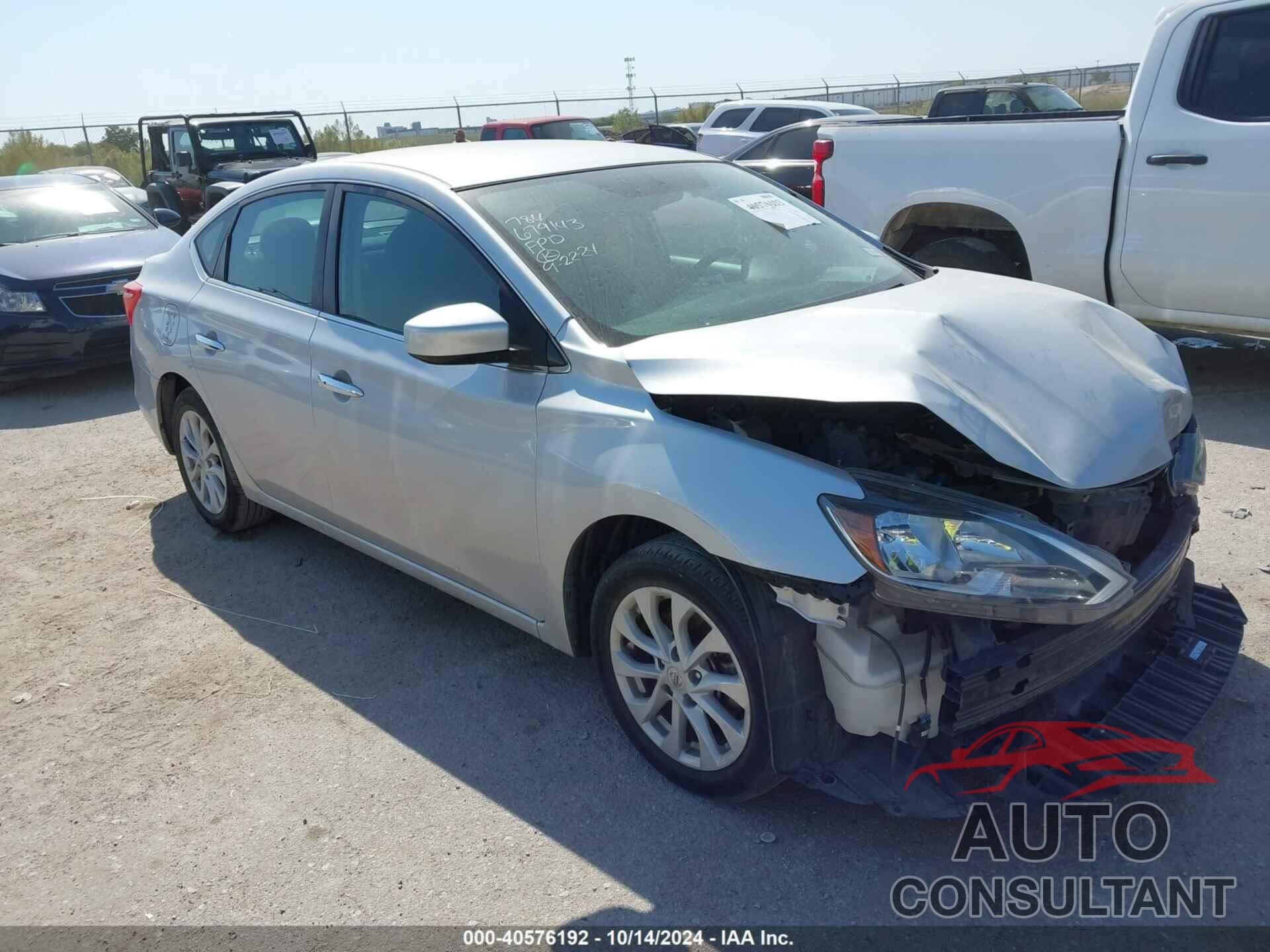 NISSAN SENTRA 2019 - 3N1AB7AP0KY358536