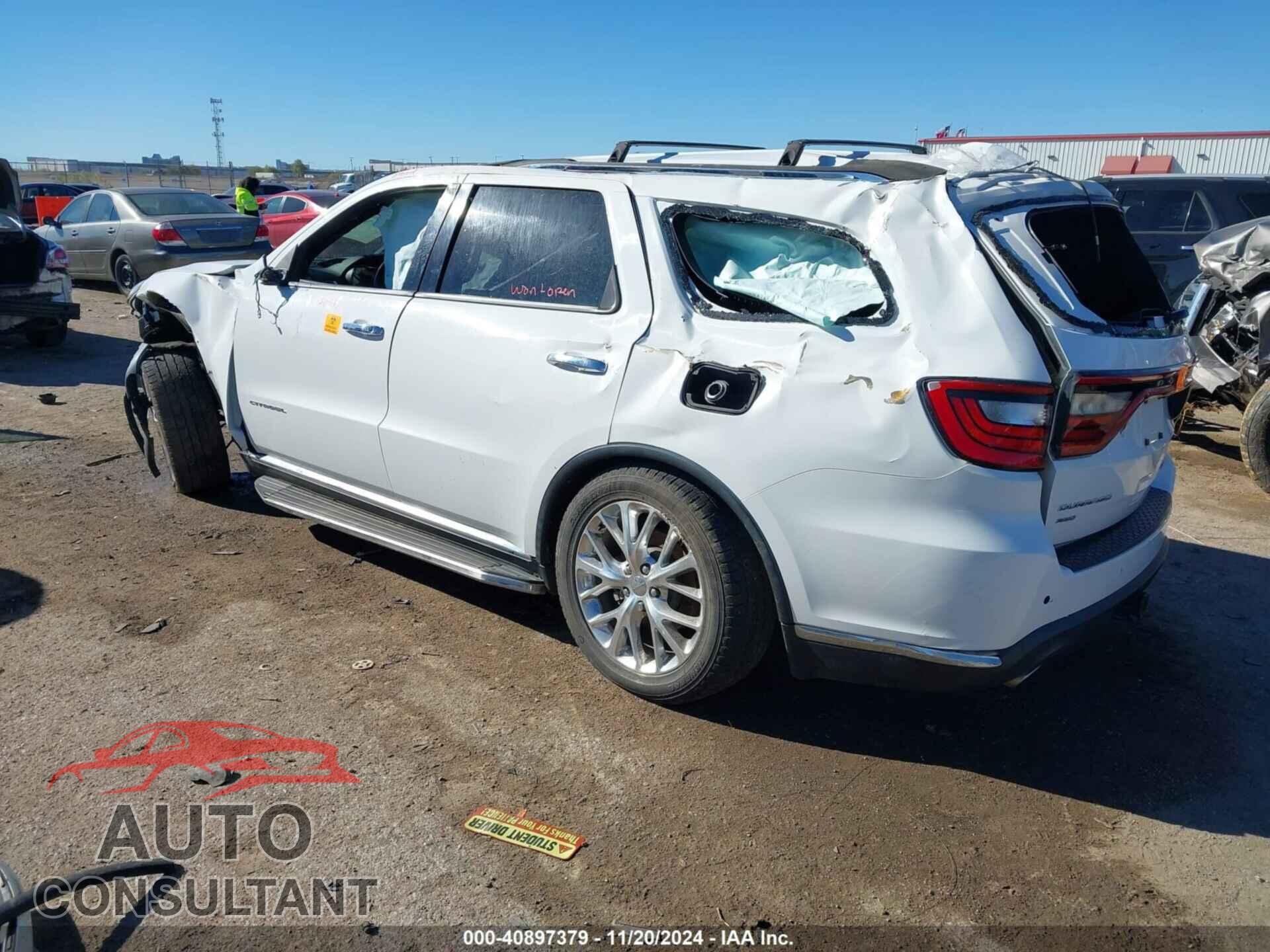 DODGE DURANGO 2015 - 1C4SDJET4FC177647