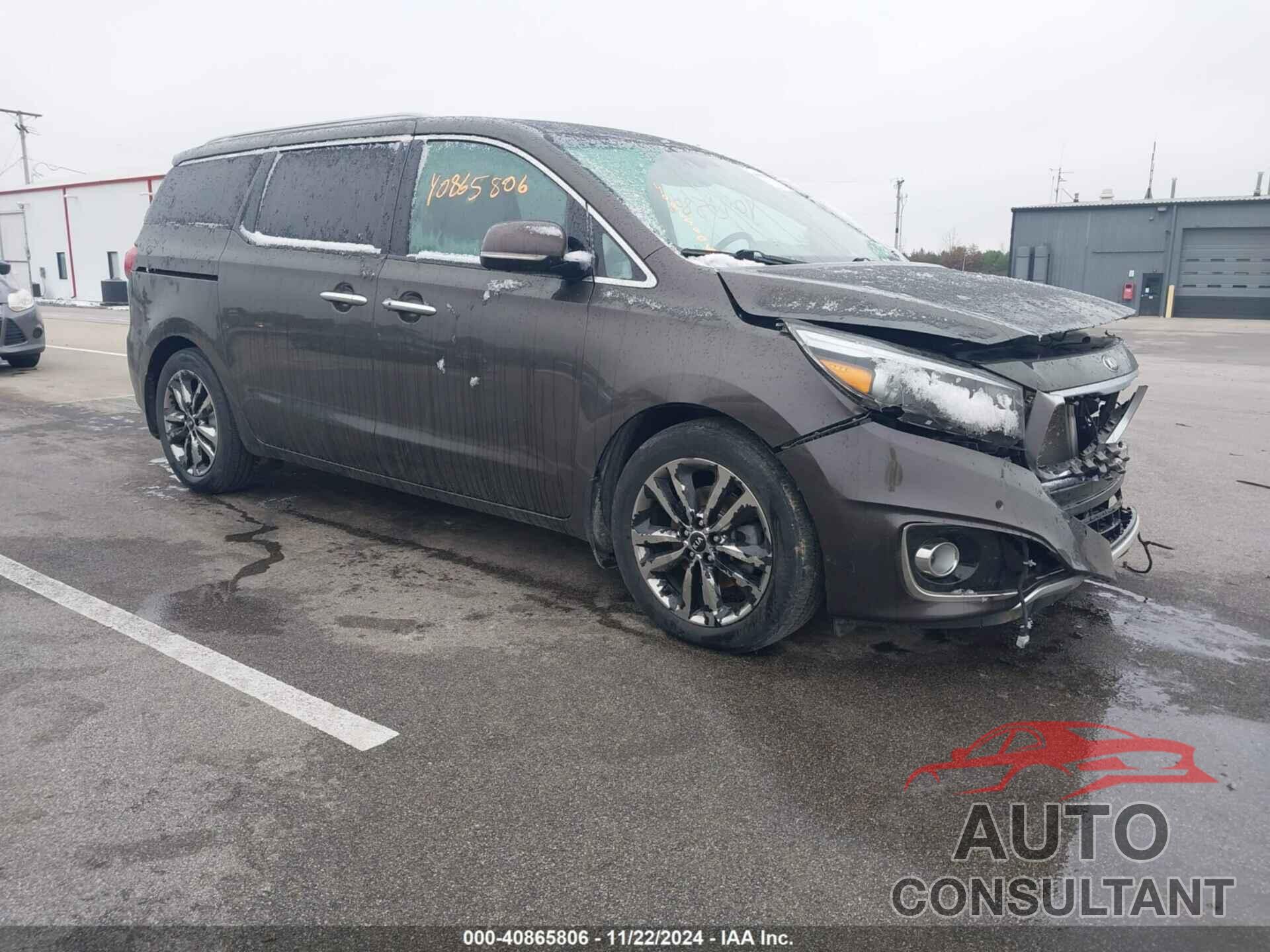 KIA SEDONA 2015 - KNDME5C13F6038252