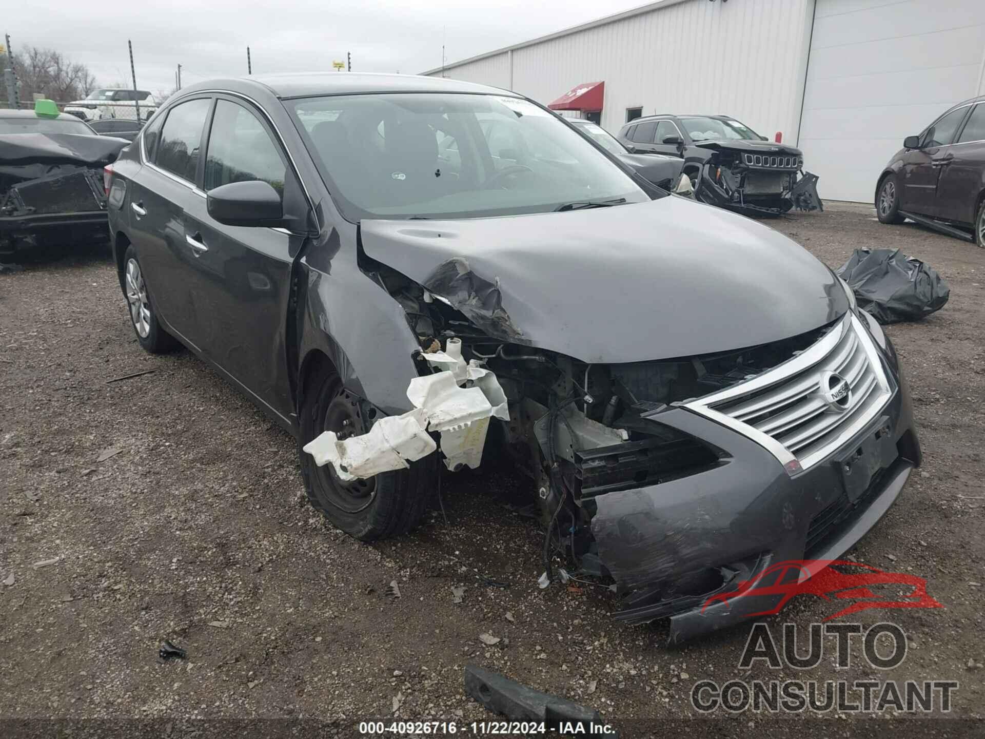 NISSAN SENTRA 2015 - 3N1AB7AP1FY261769
