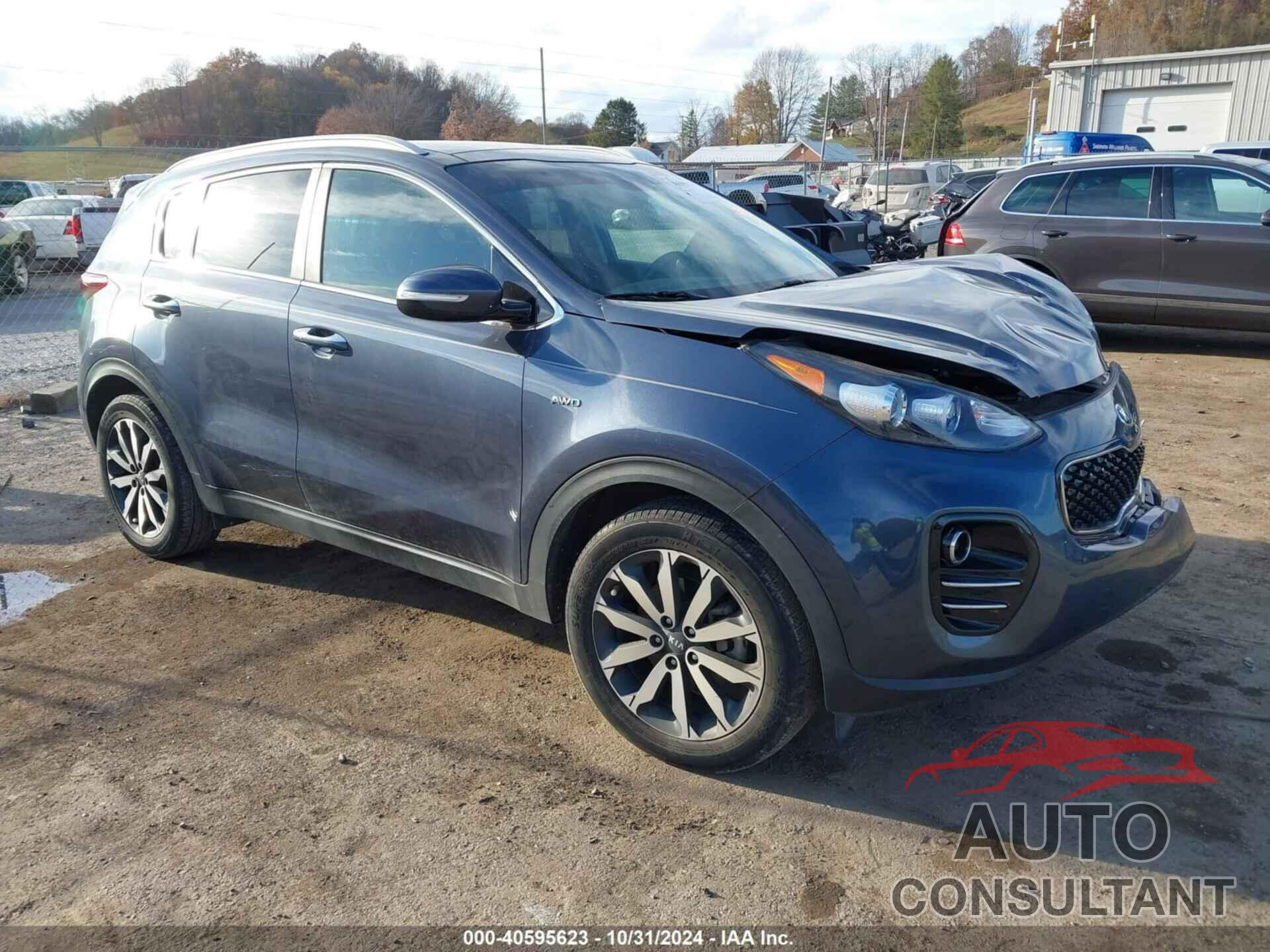 KIA SPORTAGE 2017 - KNDPNCAC3H7284107