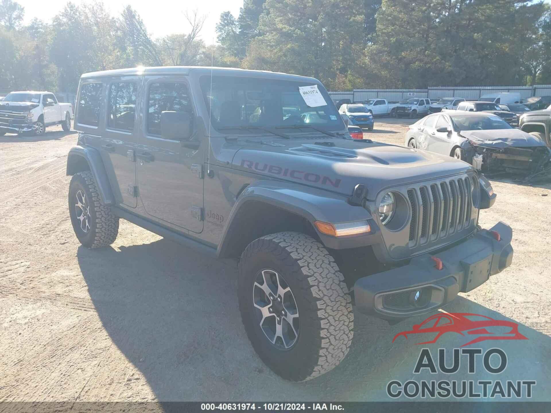 JEEP WRANGLER UNLIMITED 2019 - 1C4HJXFG5KW606133