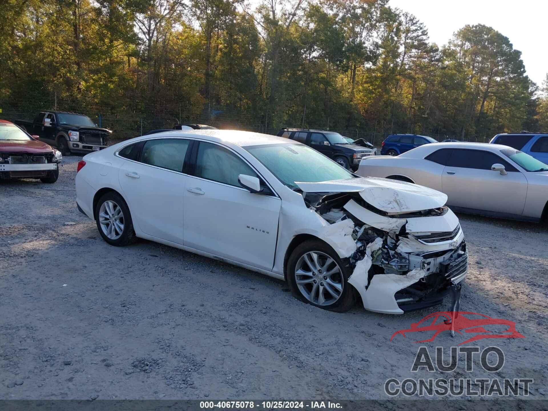 CHEVROLET MALIBU 2017 - 1G1ZE5ST0HF185536