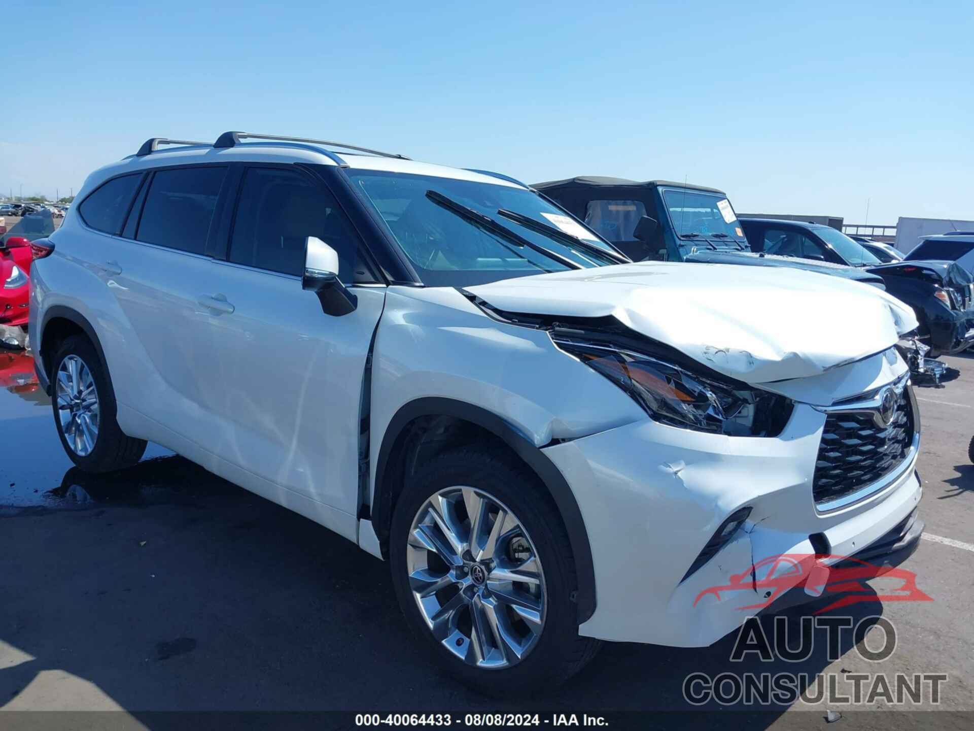 TOYOTA HIGHLANDER 2022 - 5TDYZRAH3NS108957