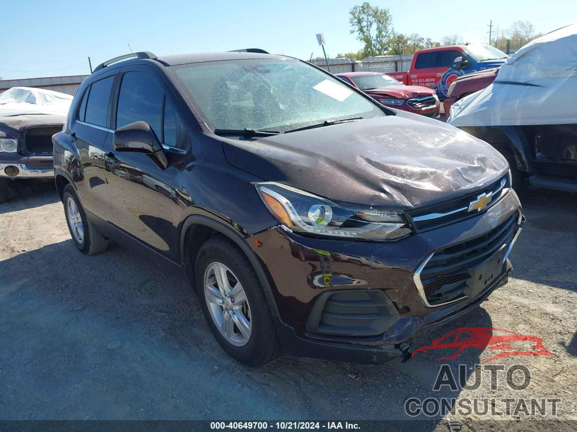 CHEVROLET TRAX 2020 - KL7CJLSB6LB345727