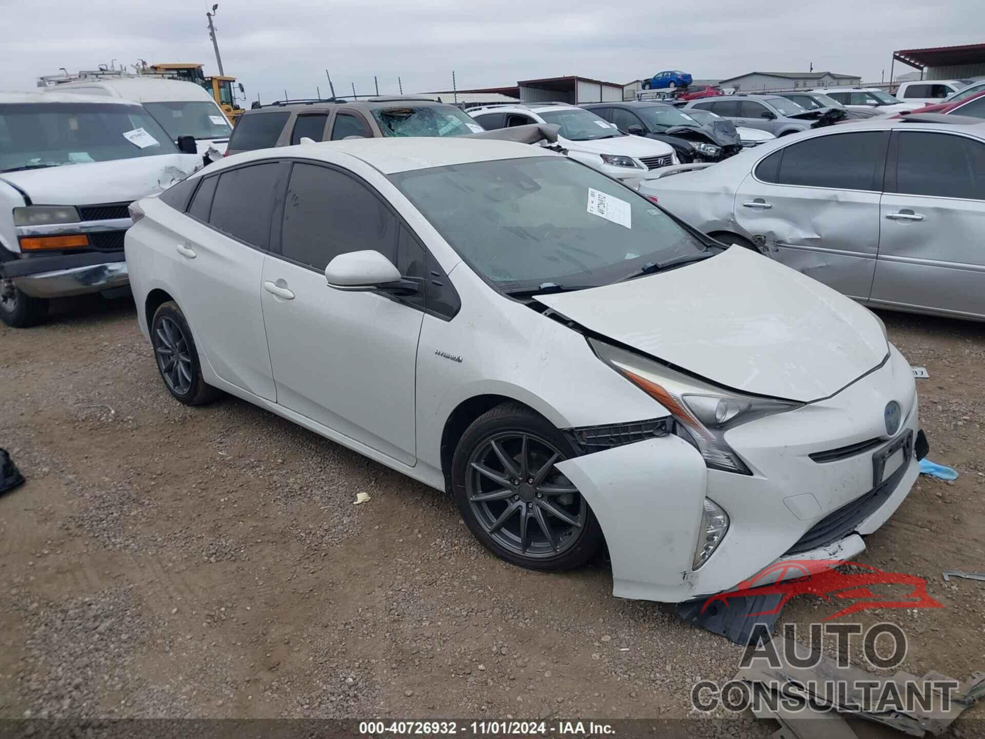 TOYOTA PRIUS 2016 - JTDKARFU9G3522624