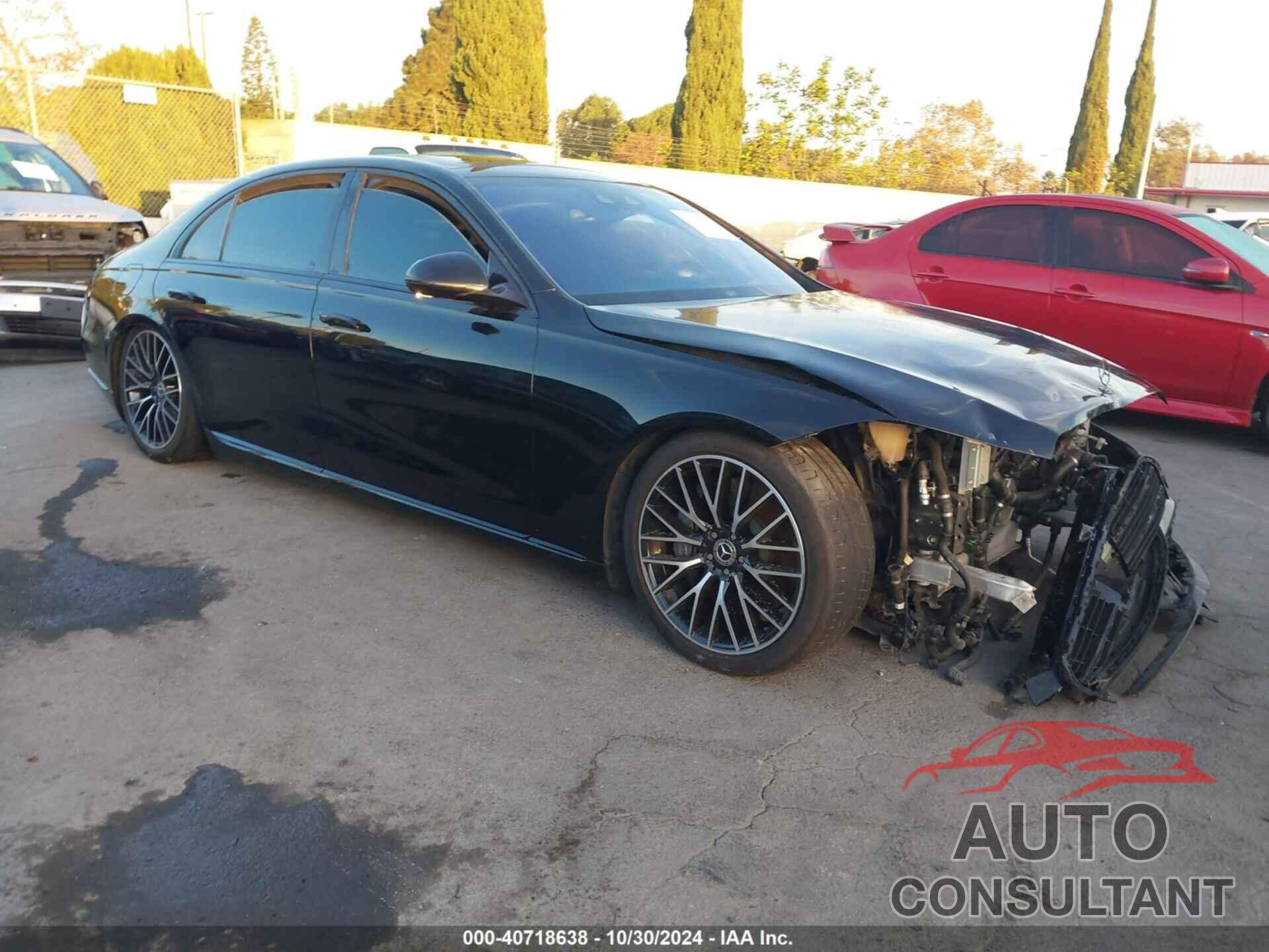 MERCEDES-BENZ S 580 2022 - W1K6G7GB5NA091960