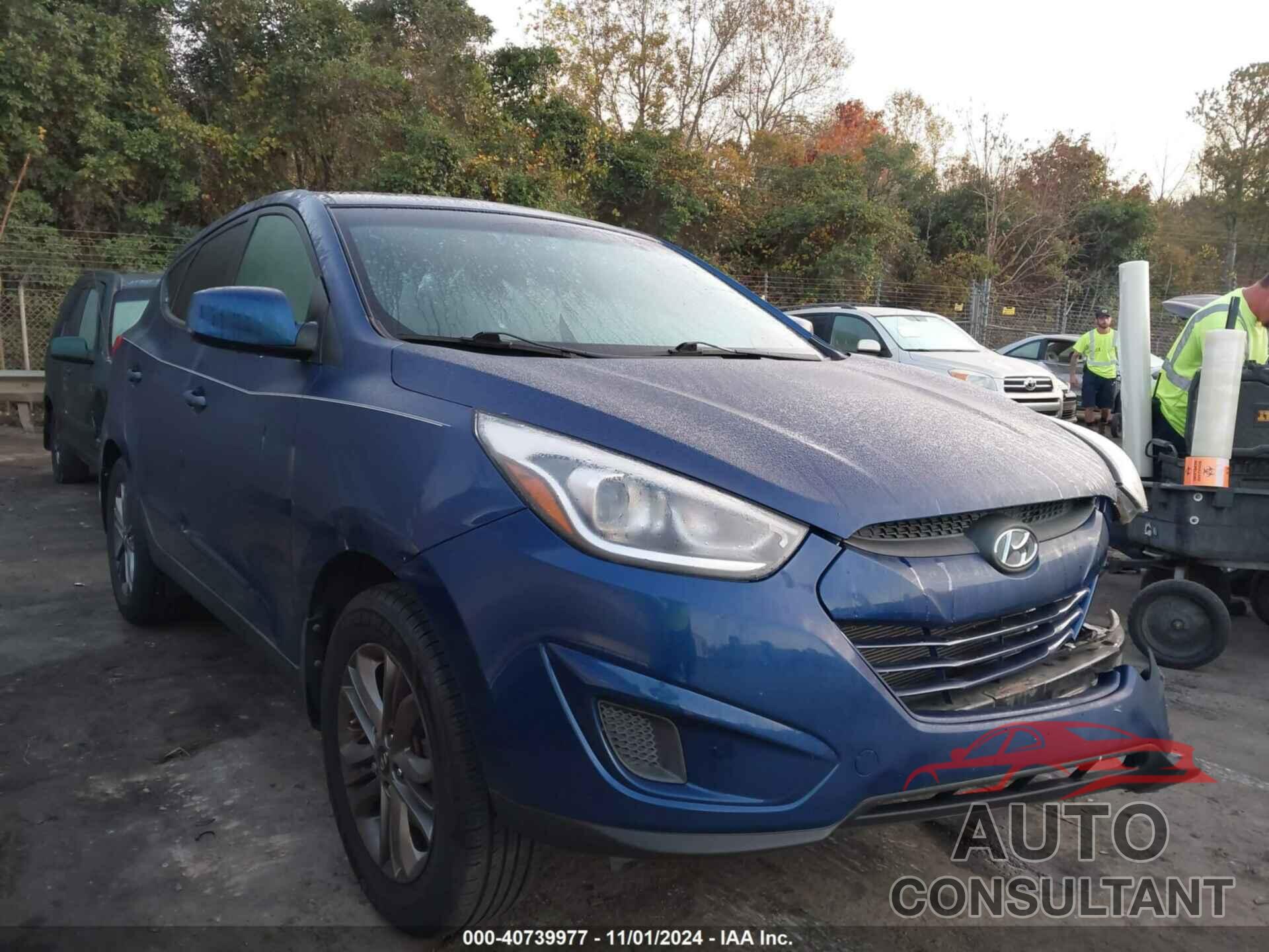 HYUNDAI TUCSON 2014 - KM8JT3AF2EU817563