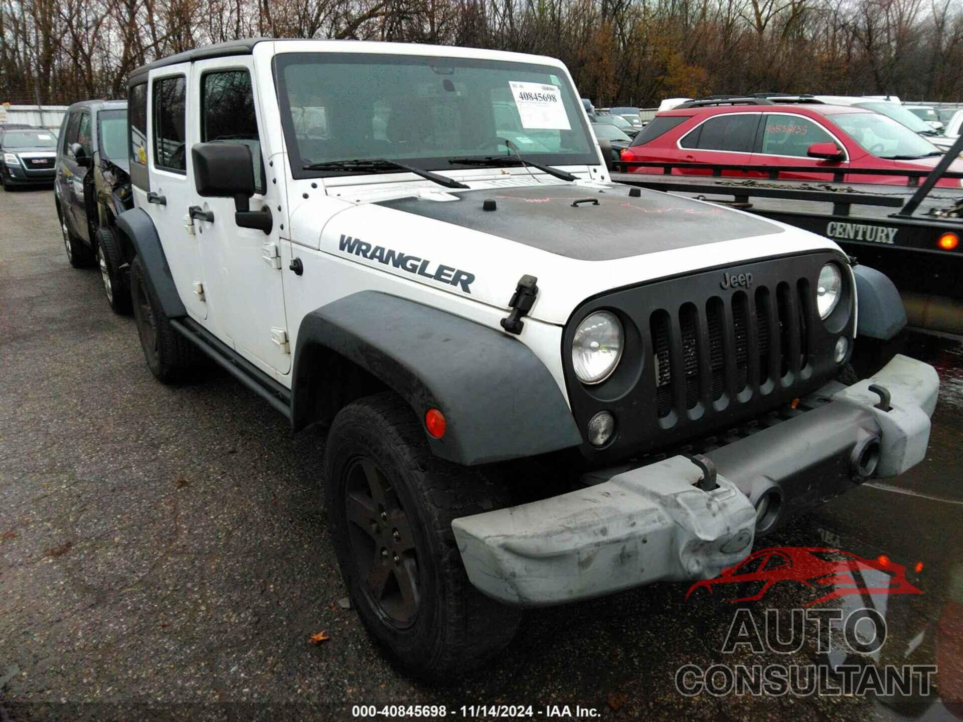 JEEP WRANGLER UNLIMITED 2016 - 1C4BJWDG4GL214014