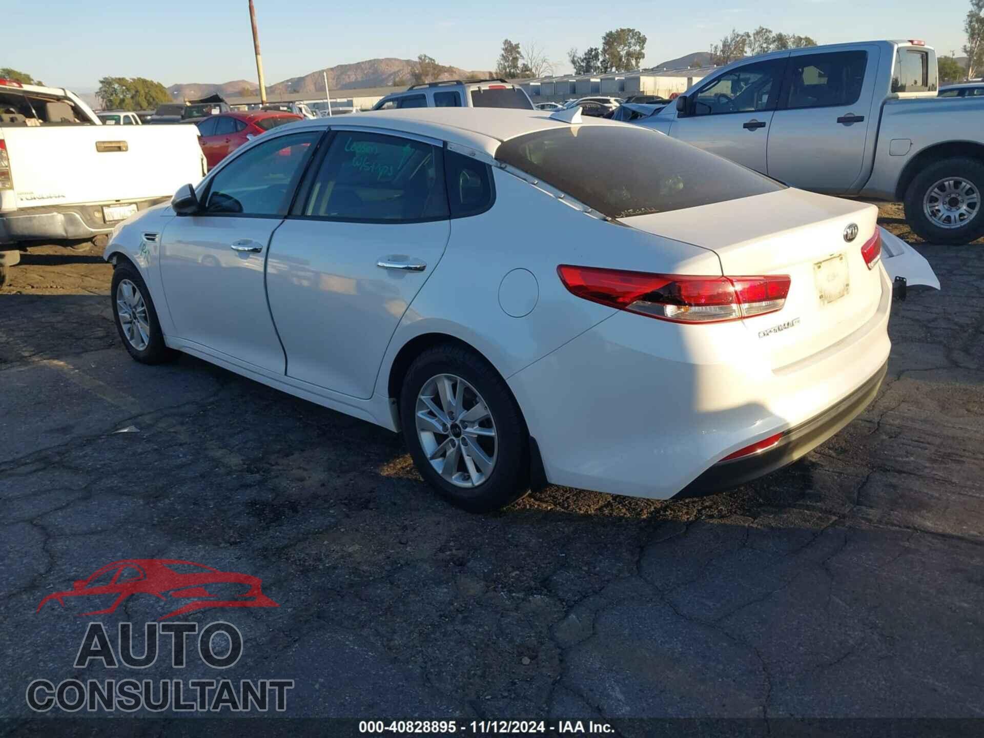 KIA OPTIMA 2016 - KNAGT4L39G5088110