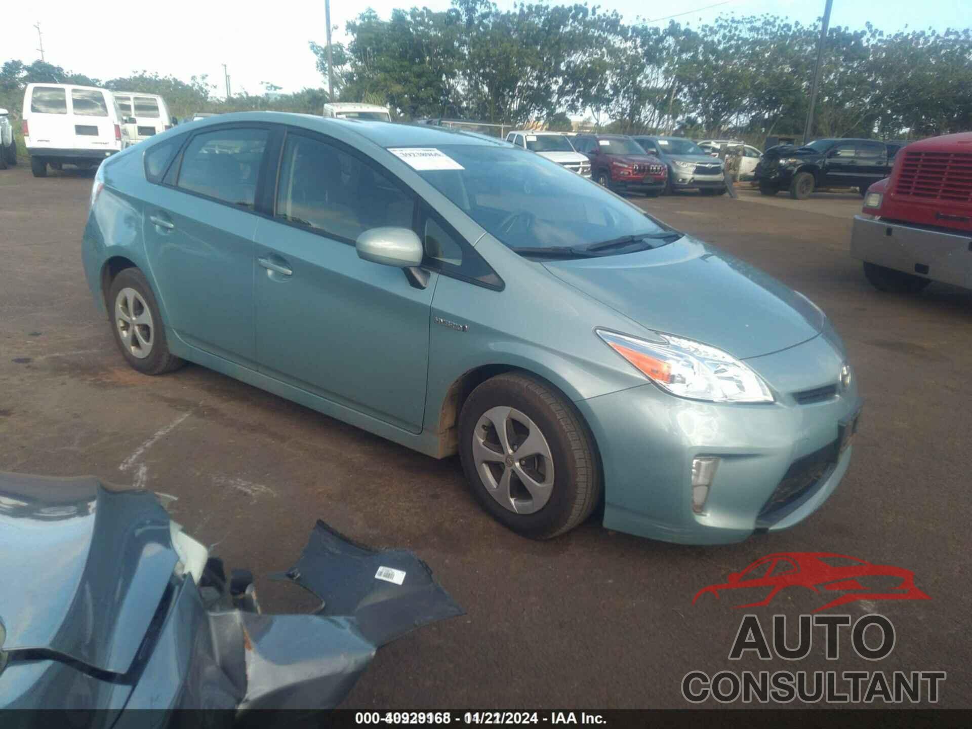 TOYOTA PRIUS 2015 - JTDKN3DU1F2003950